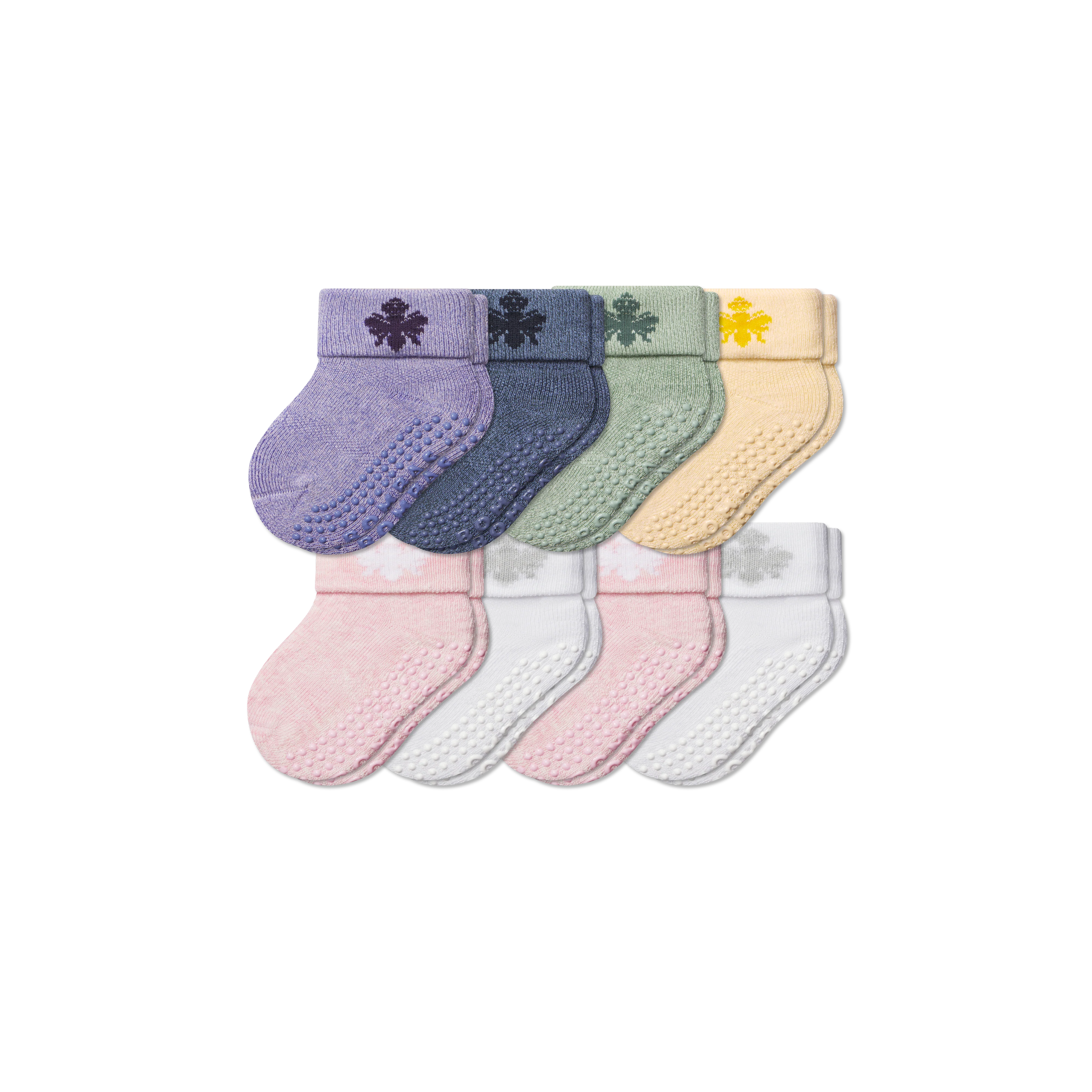 Baby Gripper Sock 8-Pack (6-12 Months) - Image 6