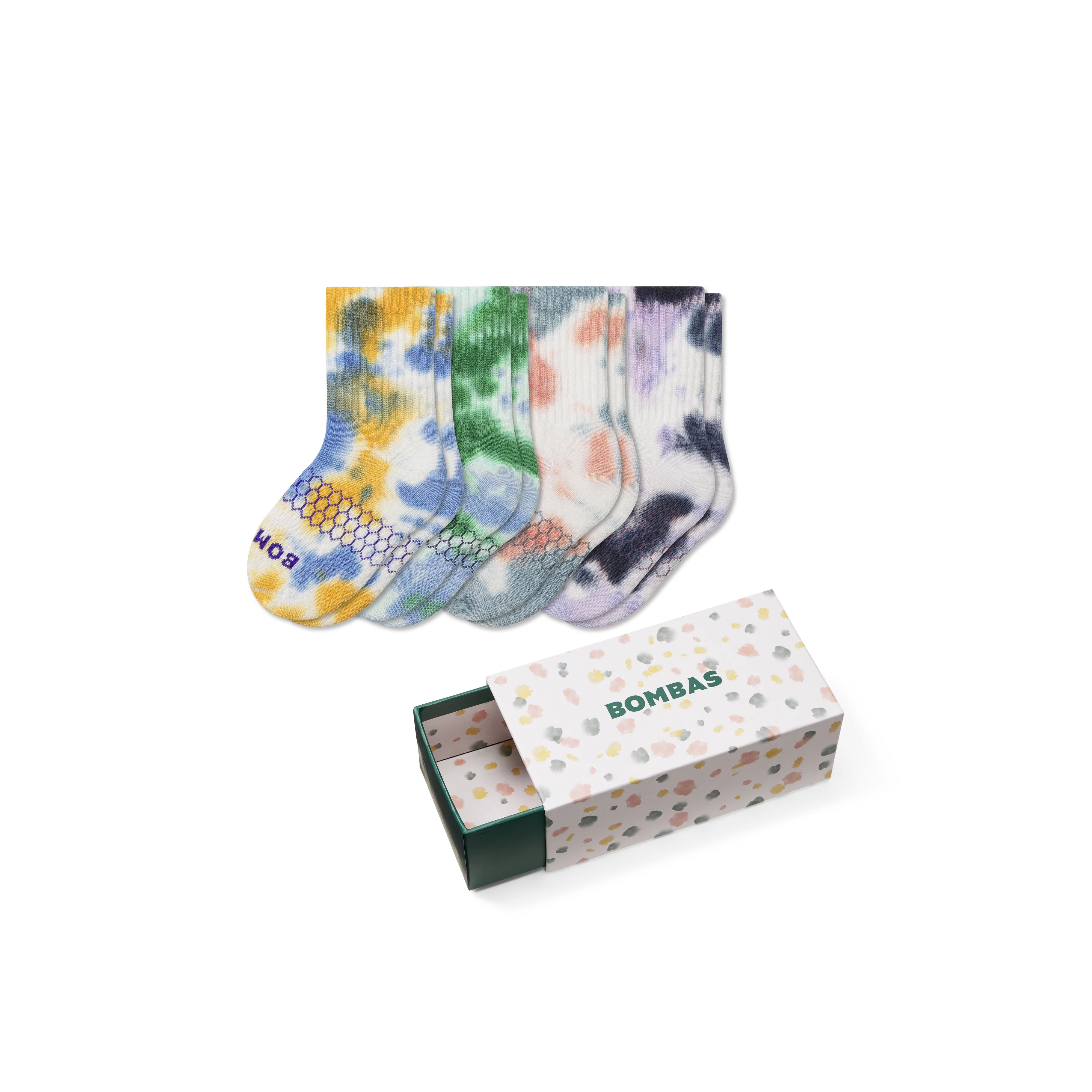Junior Celebration Calf Sock 4-Pack Gift Box - Image 8