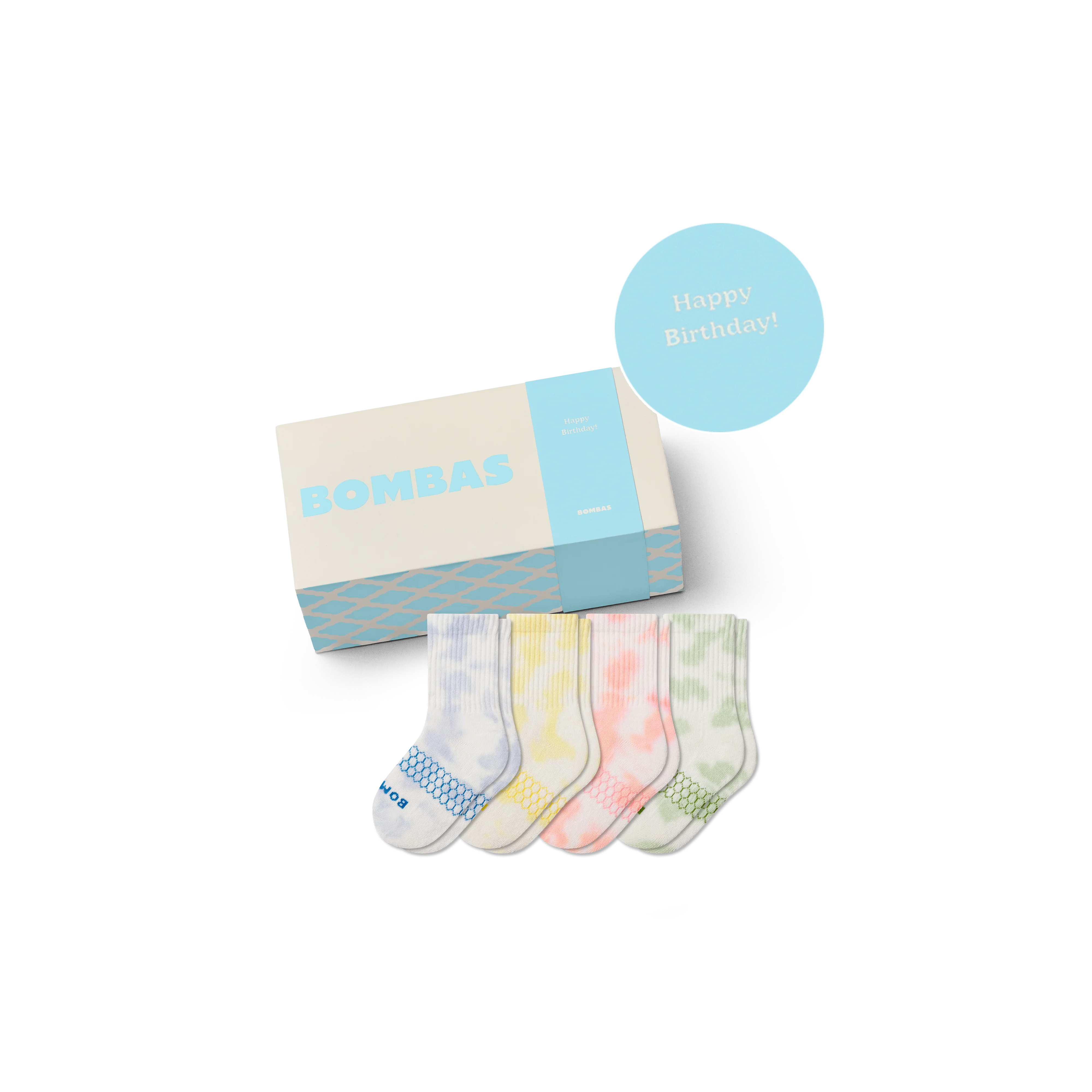 Junior Celebration Calf Sock 4-Pack Gift Box - Image 9