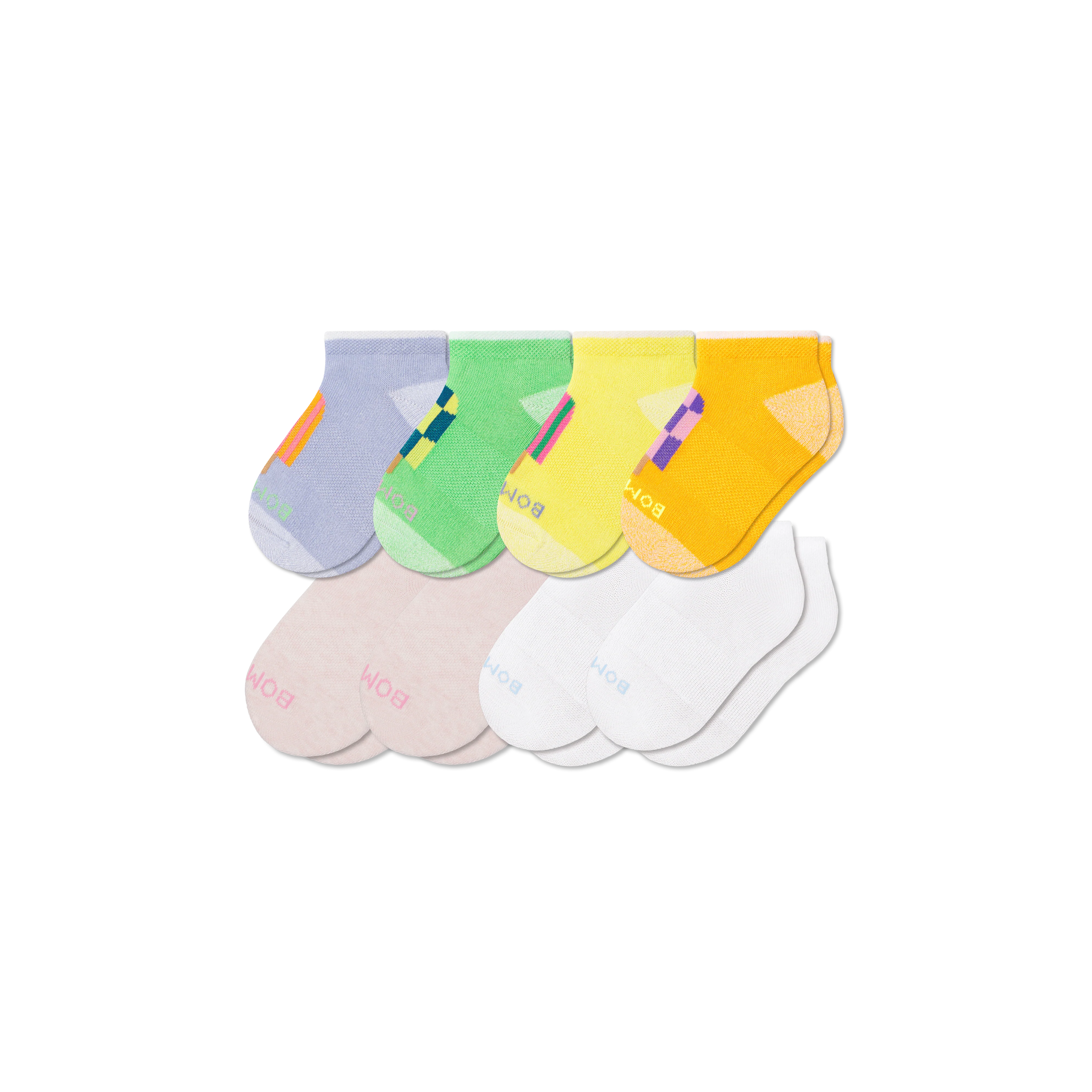 Junior Lightweight Ankle Sock 8-Pack - Image 34