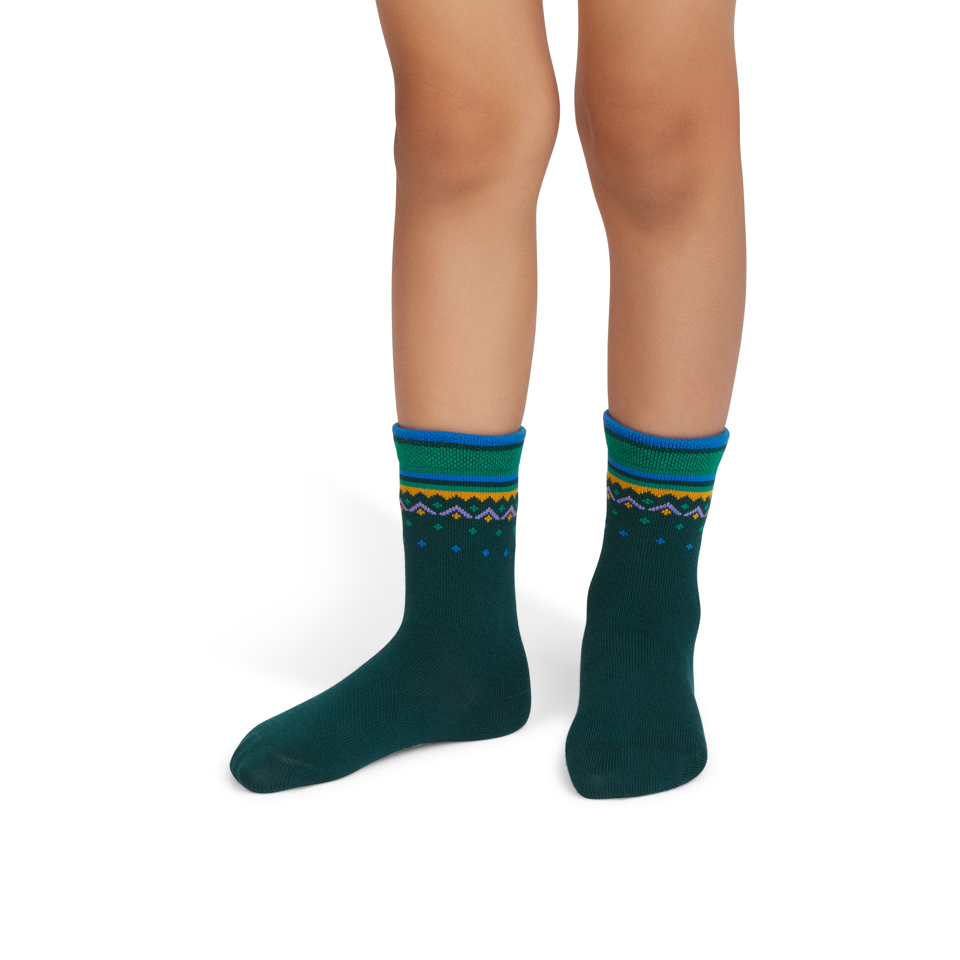 Junior Lightweight Calf Sock 4-Pack - Image 6