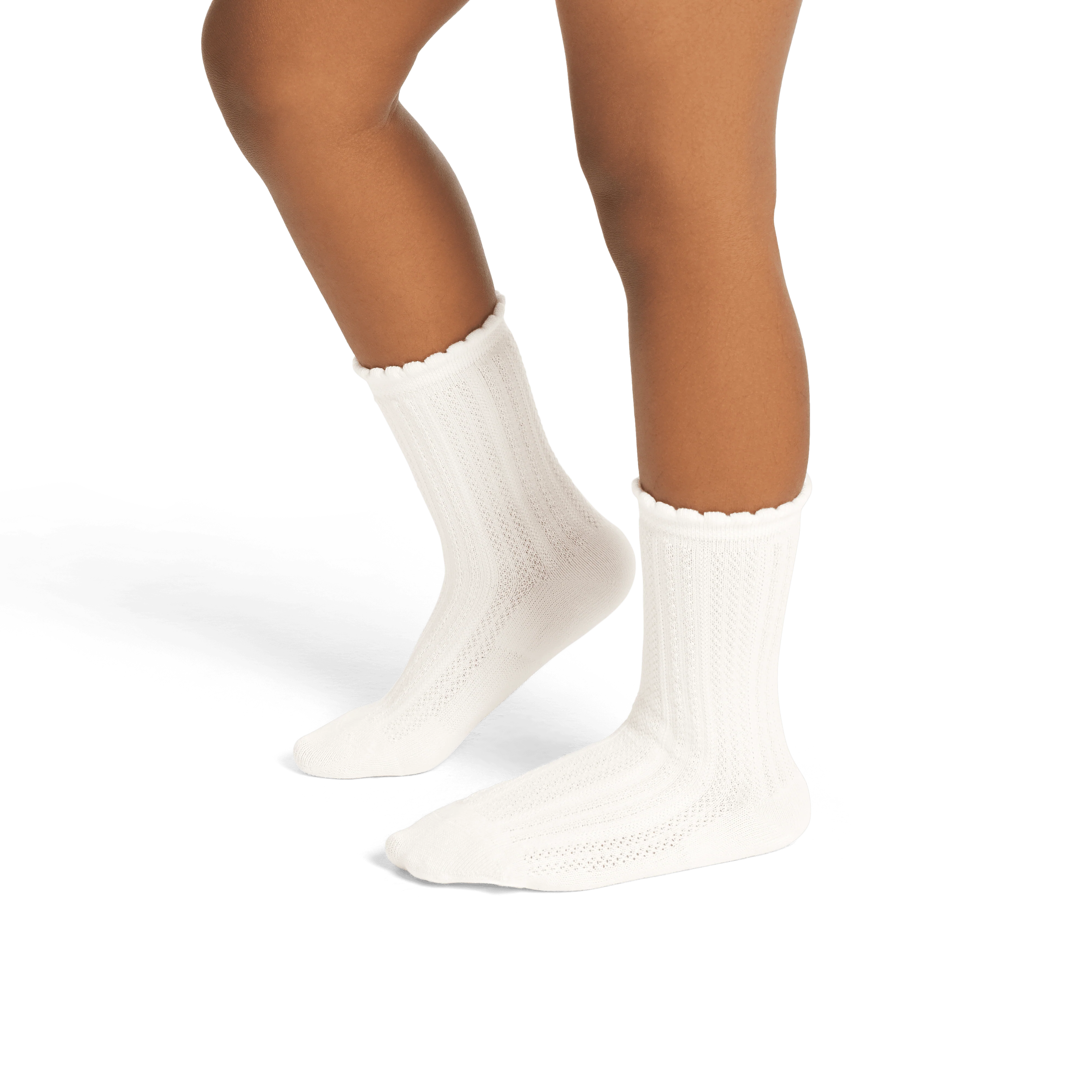 Junior Pointelle Calf Sock 8-Pack - Image 3