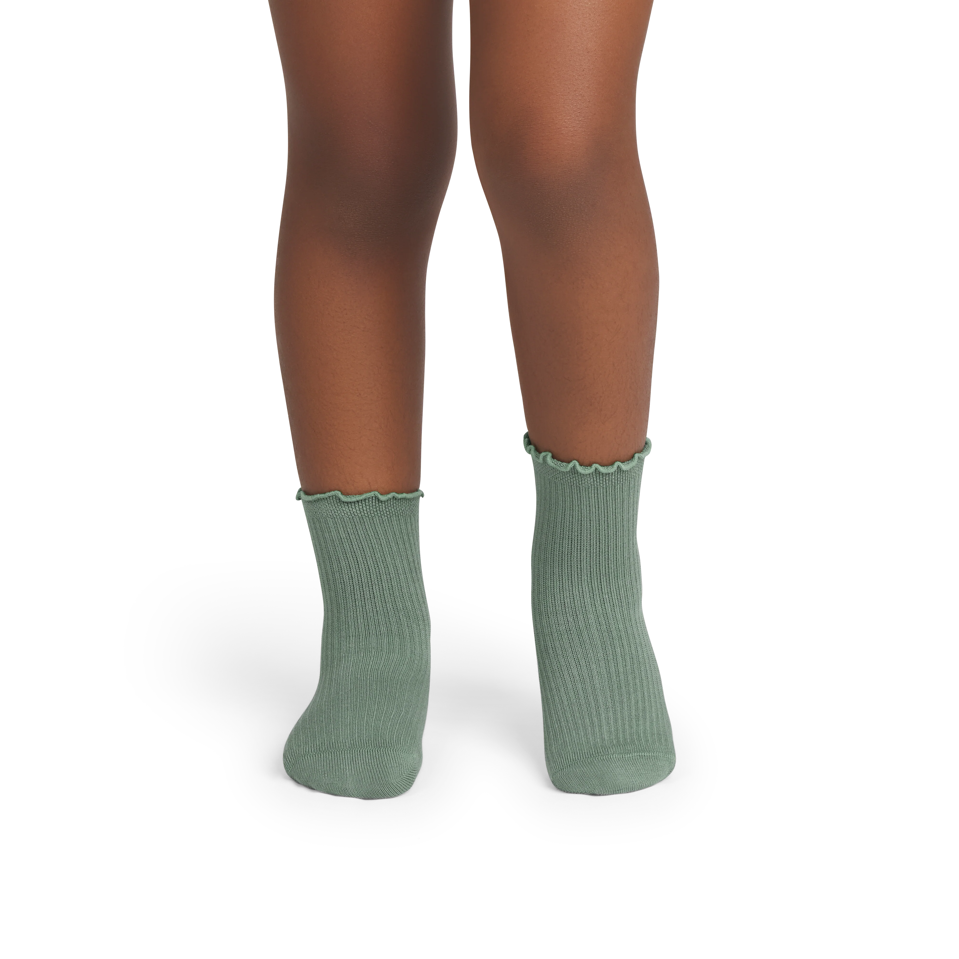 Junior Ruffle Rib Calf Sock 4-Pack - Image 4