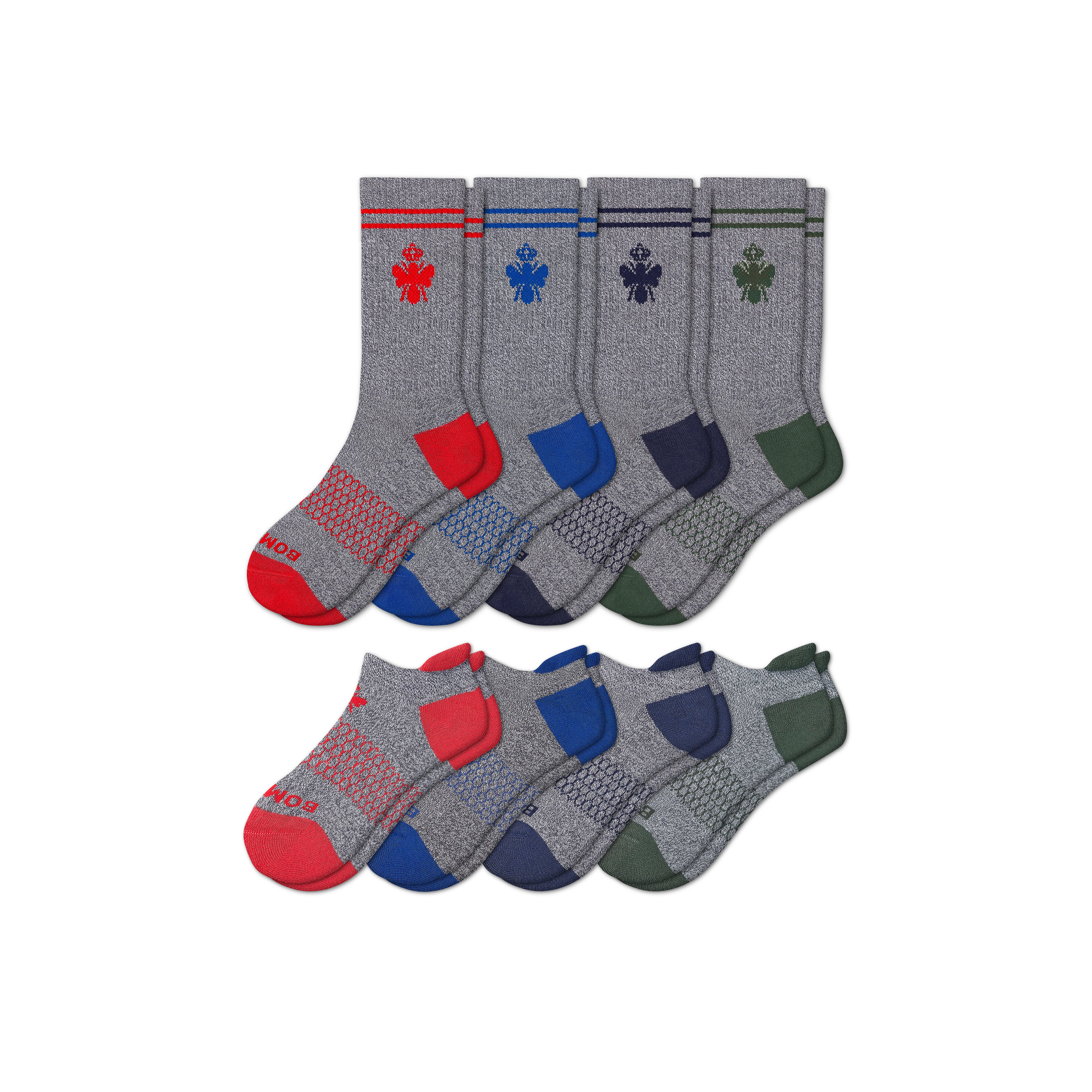 Men's Calf & Ankle Sock 8-Pack - Image 4