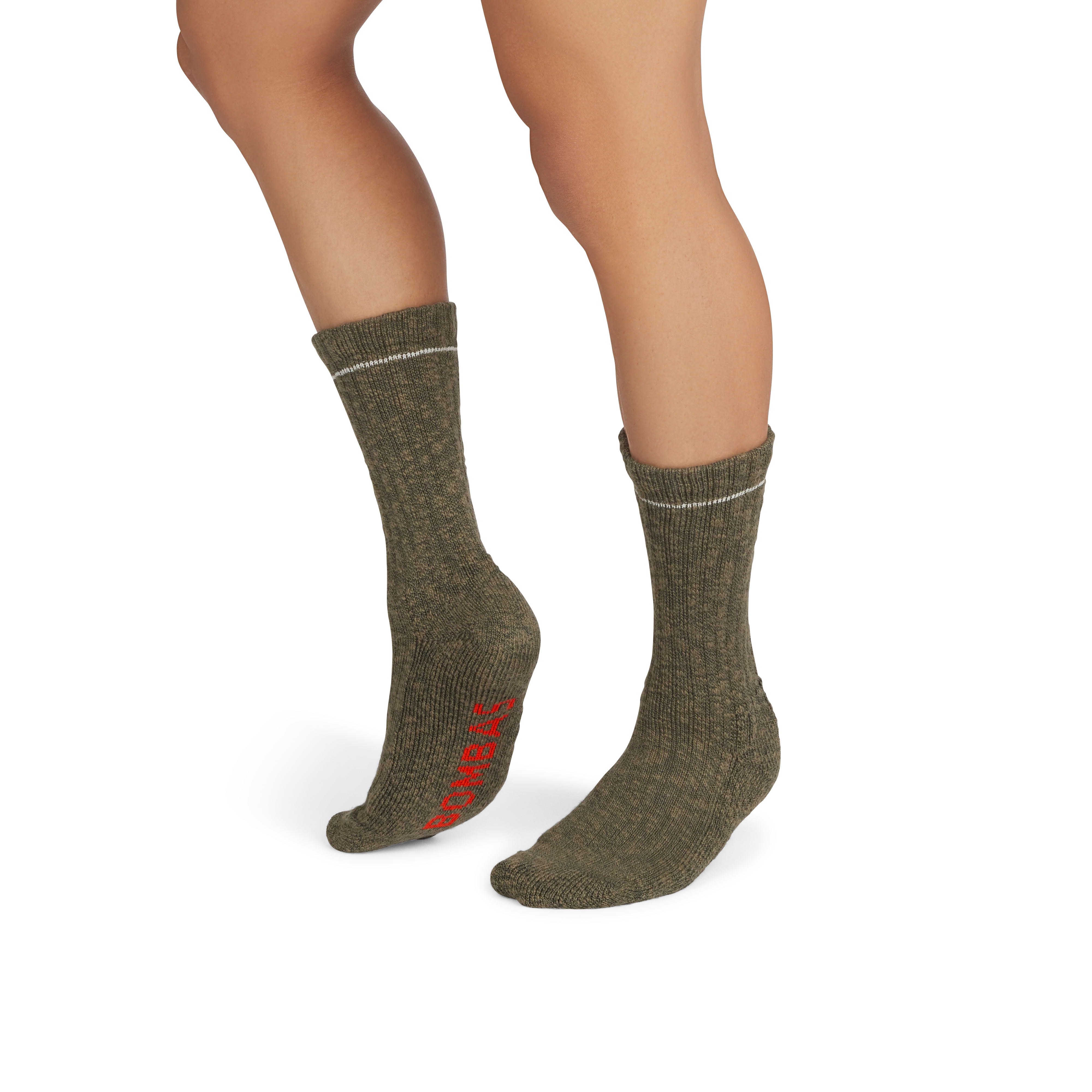 Men's Chunky Ragg Calf Sock 4-Pack - Image 3