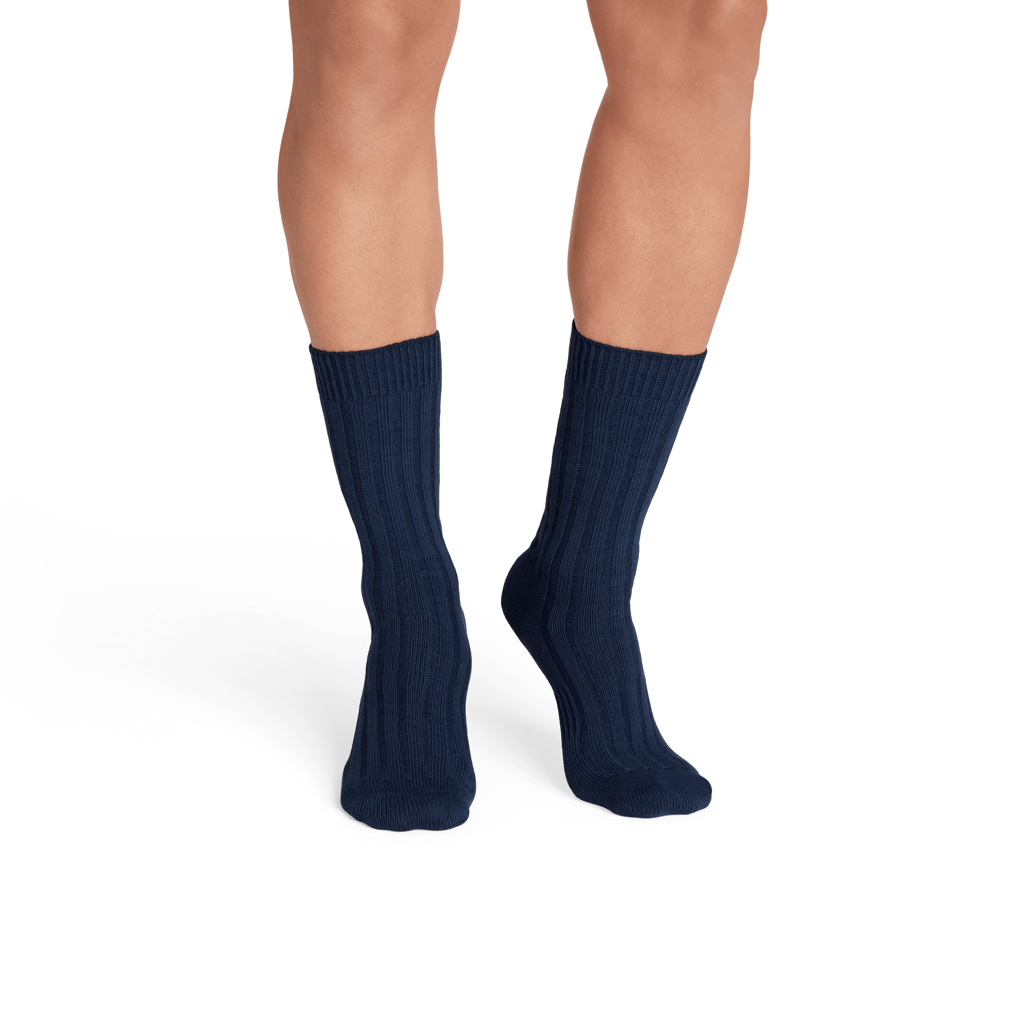 Men's Vintage Rib Calf Socks - Image 2