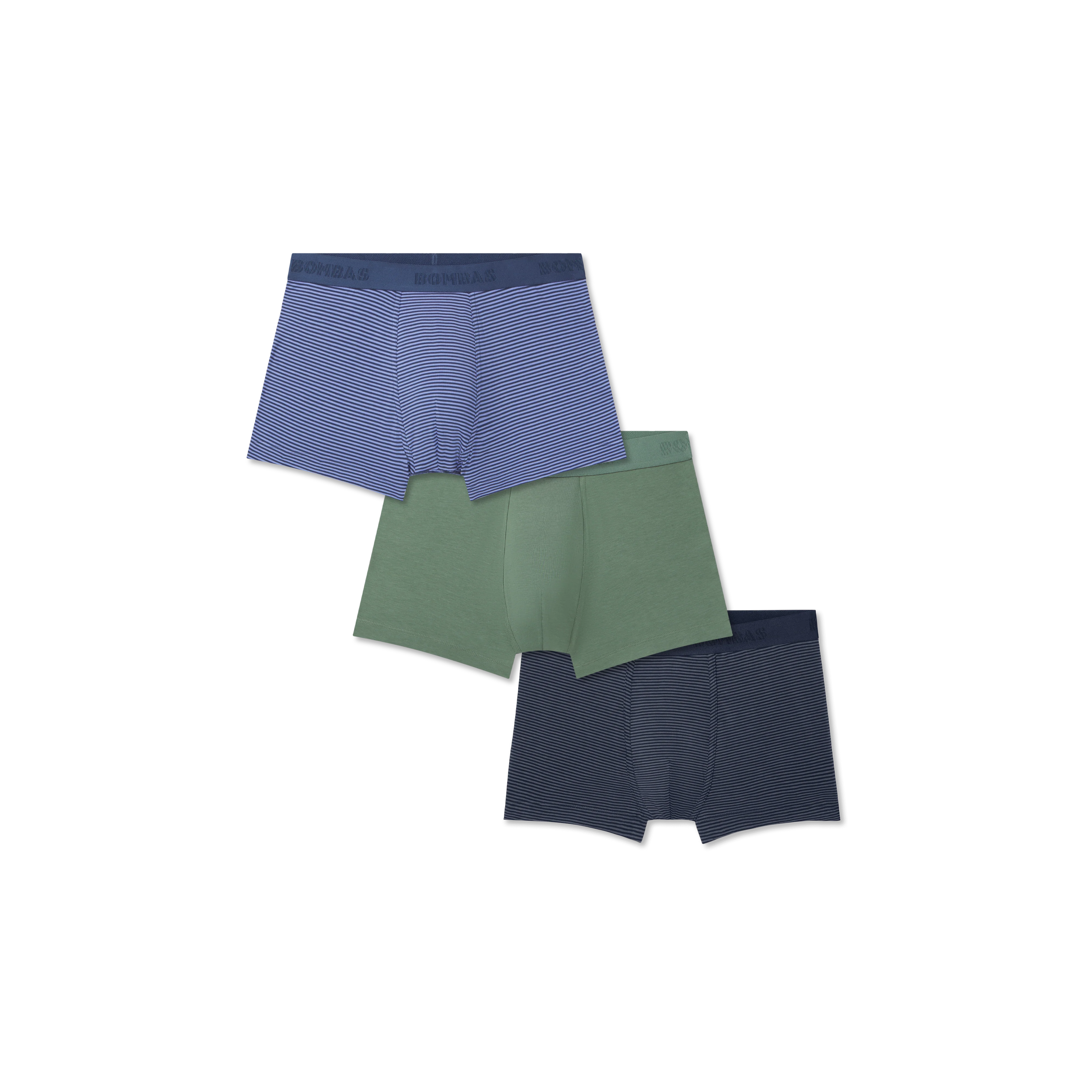 Men's Cotton Modal Blend Trunk 3-Pack - Image 16