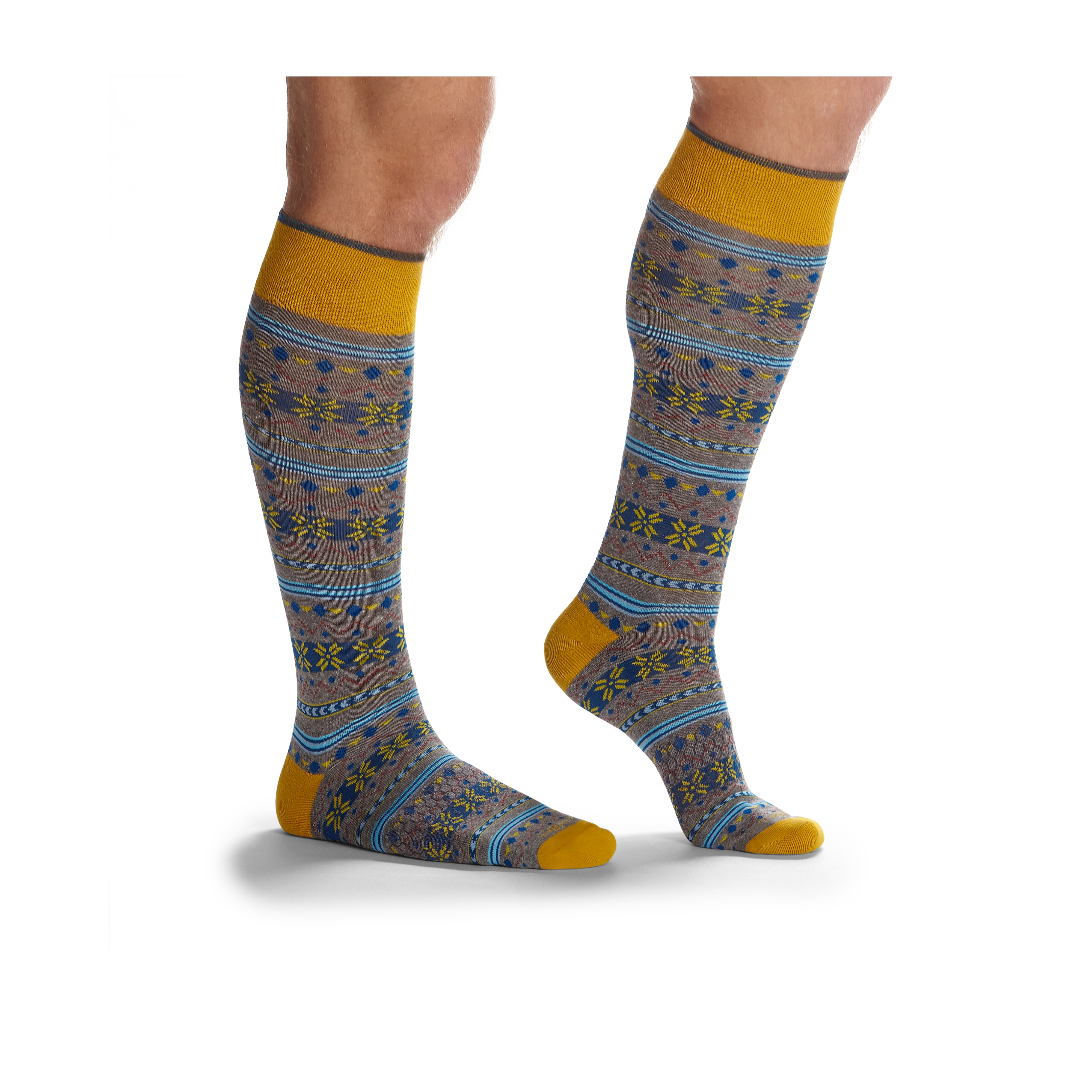 Men's Dress Over the Calf Sock 4-Pack - Image 28