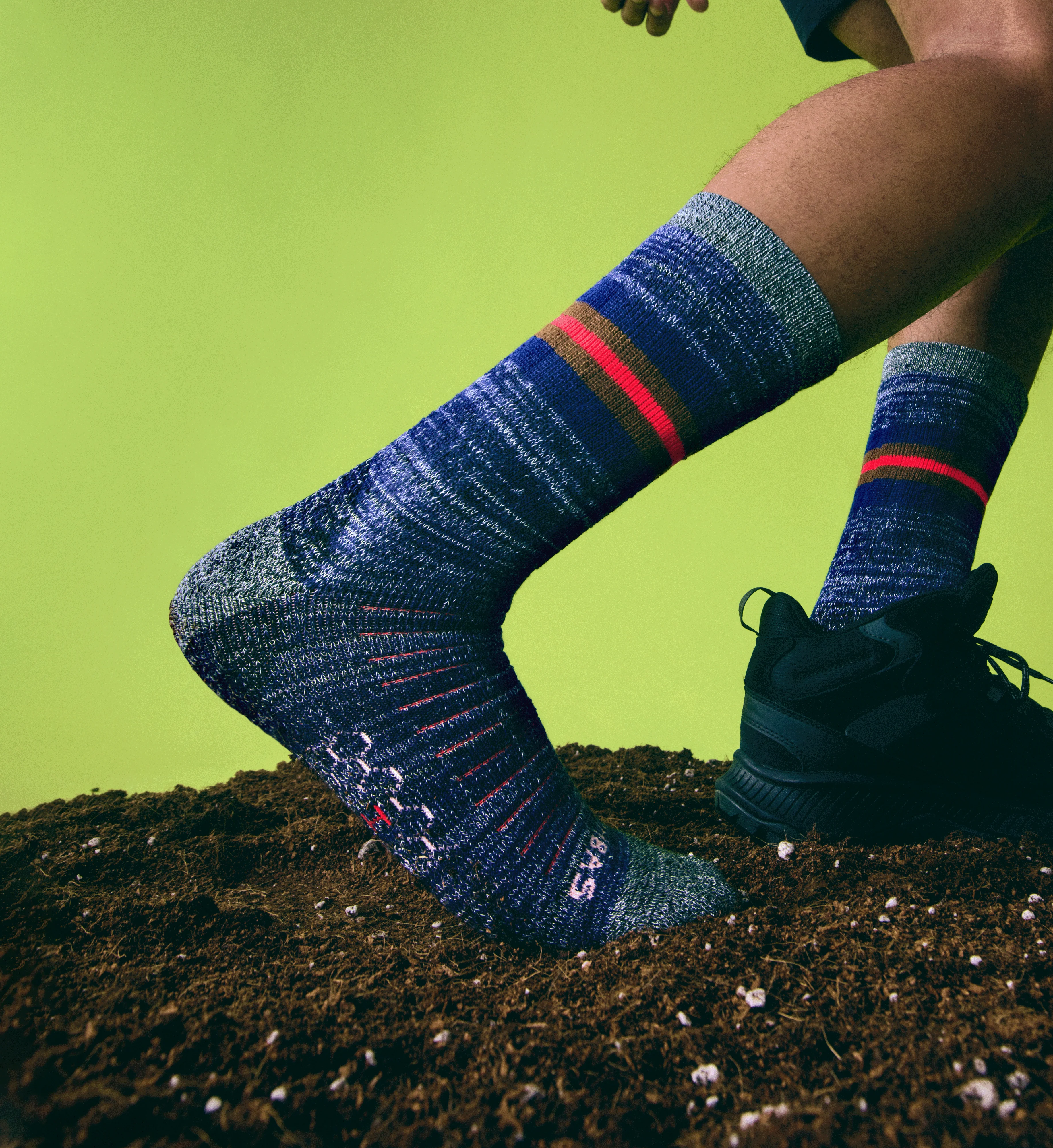 Men's Hiking Calf Sock 3-Pack - Image 8