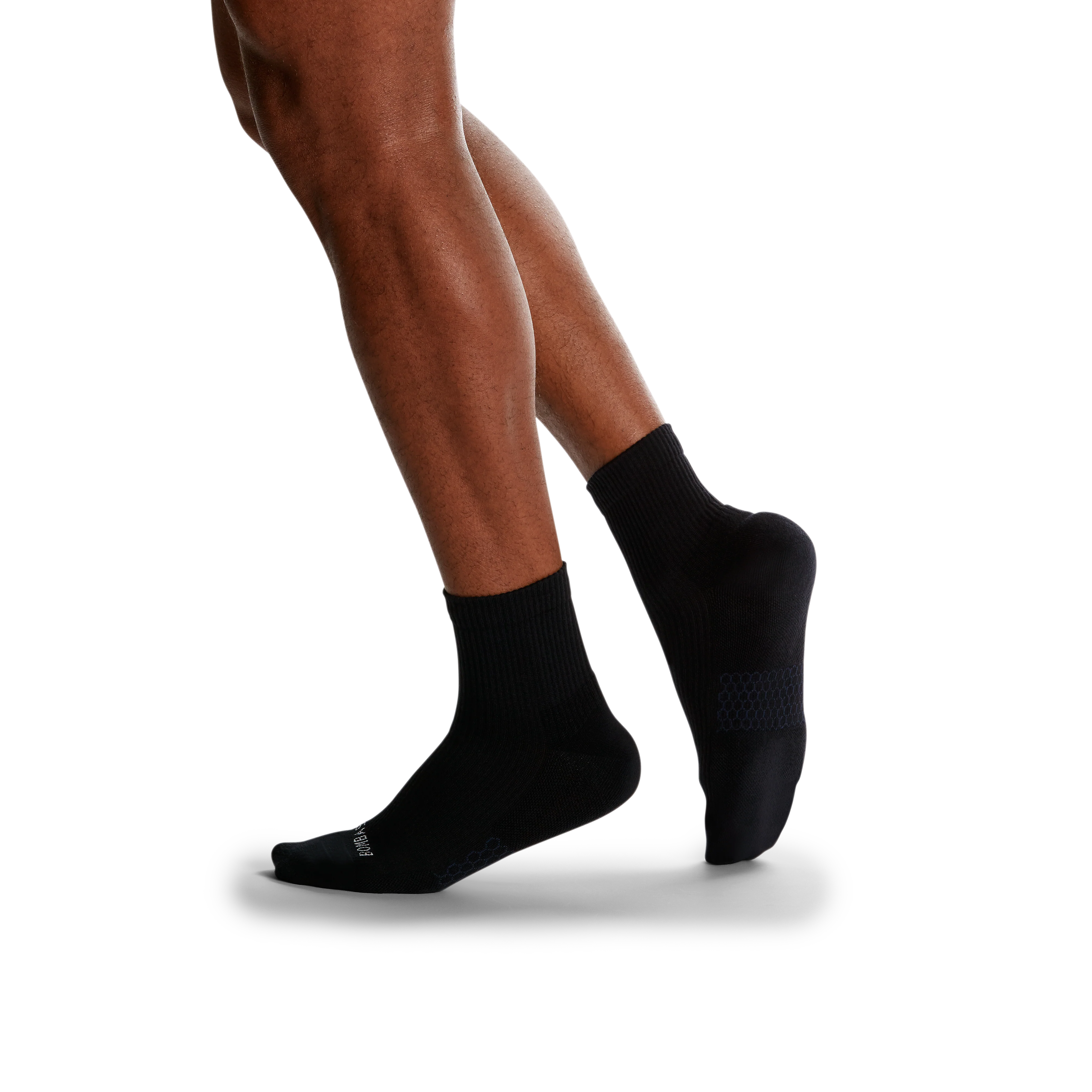 Men's Modern Rib Quarter Socks - Image 13