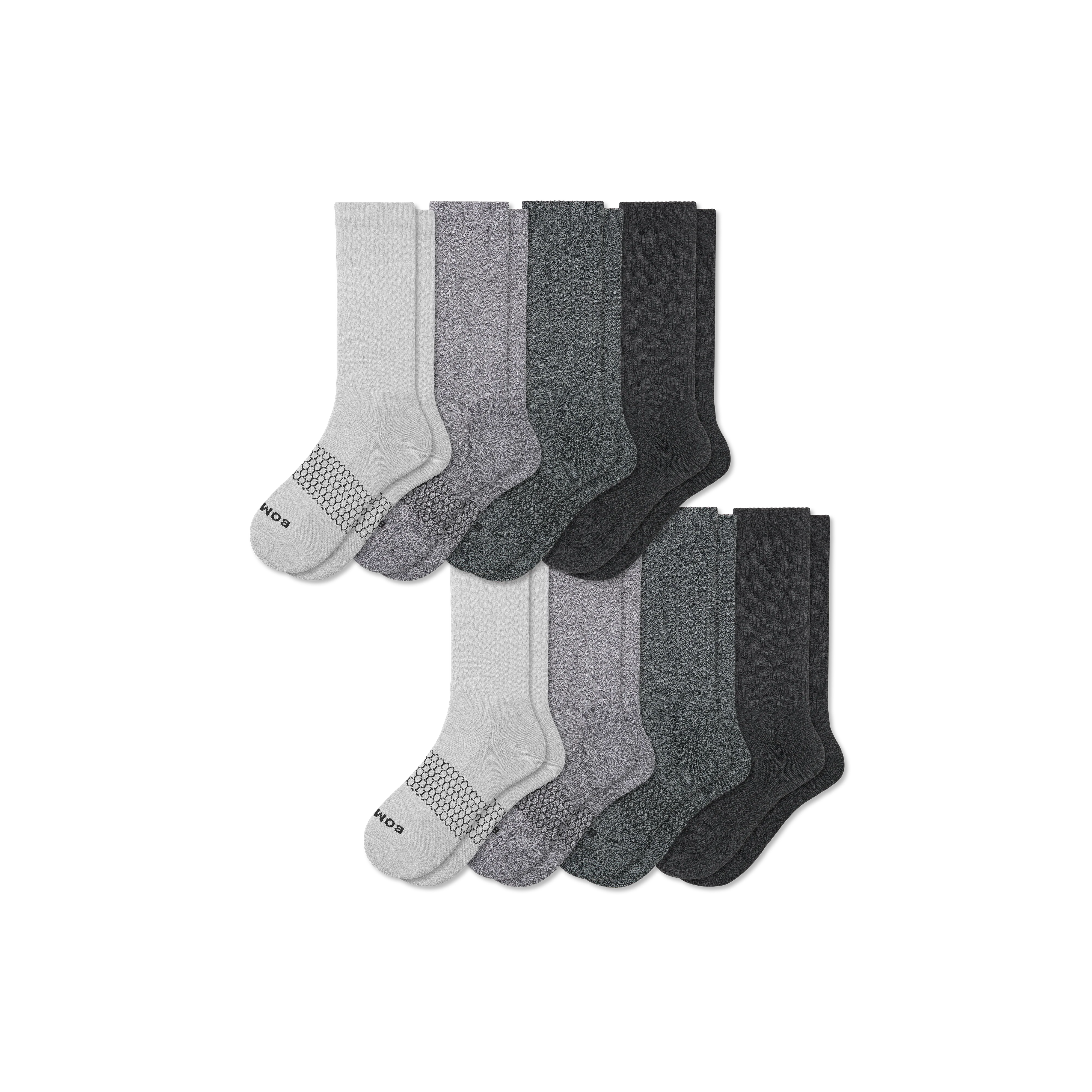 Men's Marl Calf Sock 8-Pack - Image 7