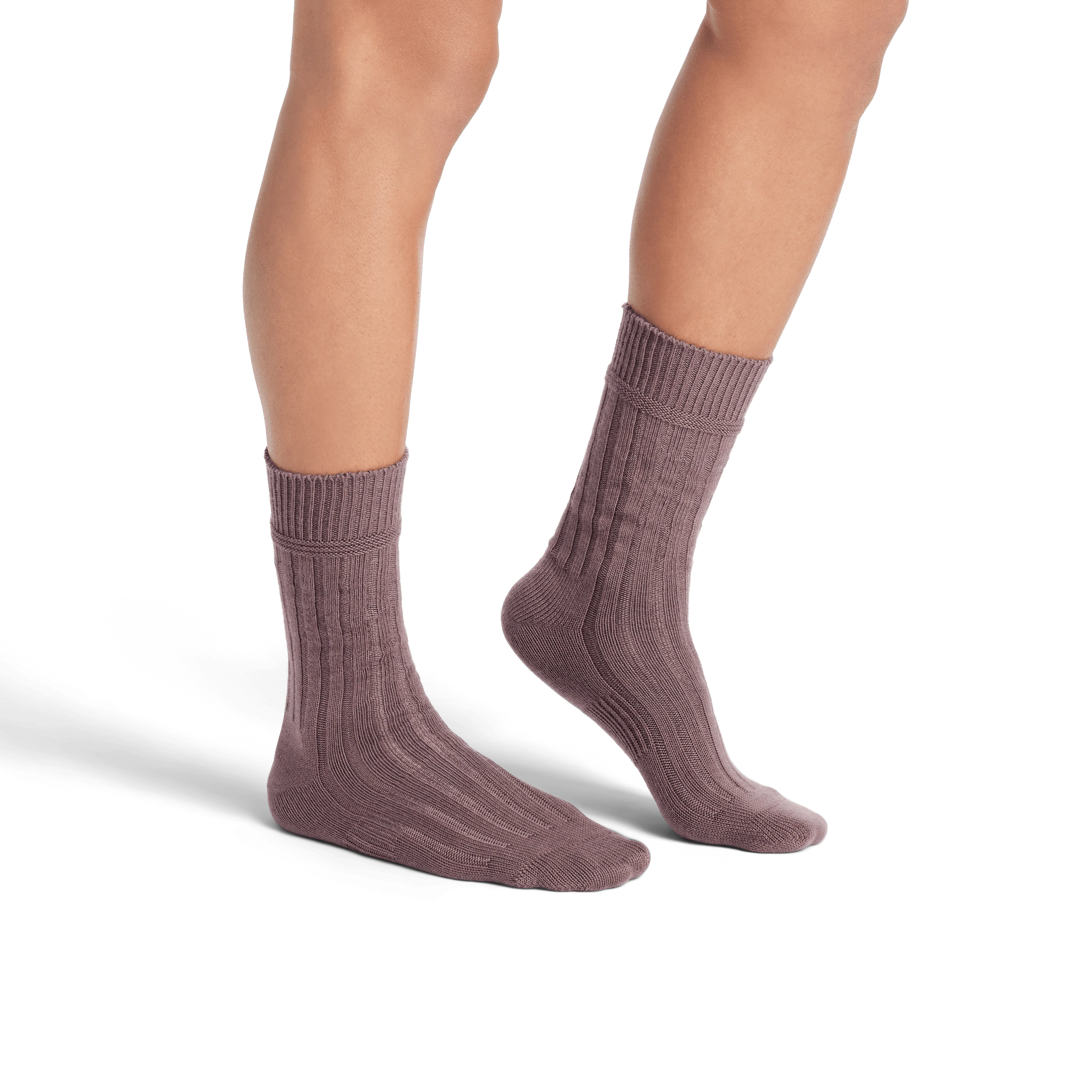 Men's Merino Cashmere Blend Rib Calf Sock 3-Pack - Image 3