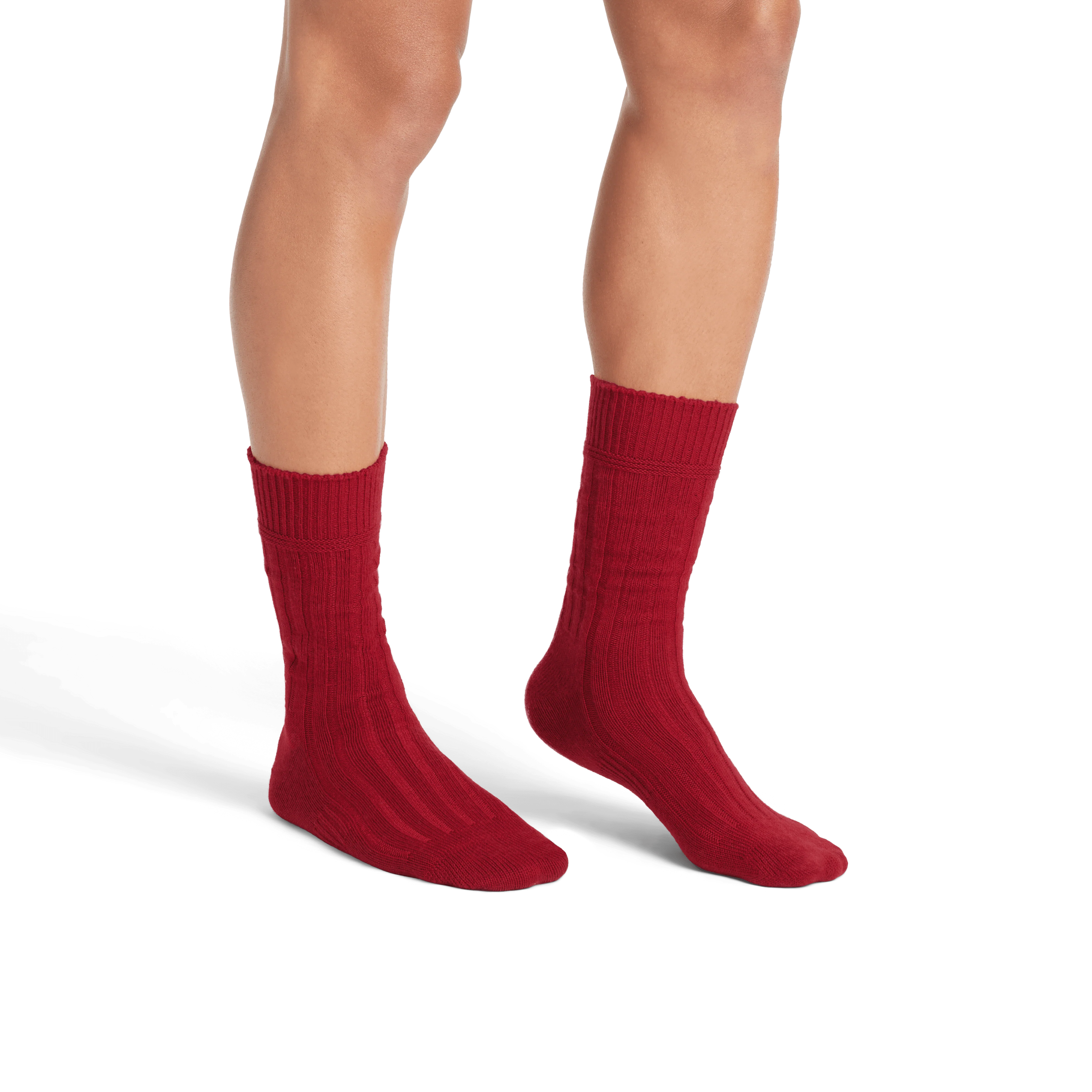 Men's Merino Cashmere Blend Rib Calf Sock 3-Pack - Image 9