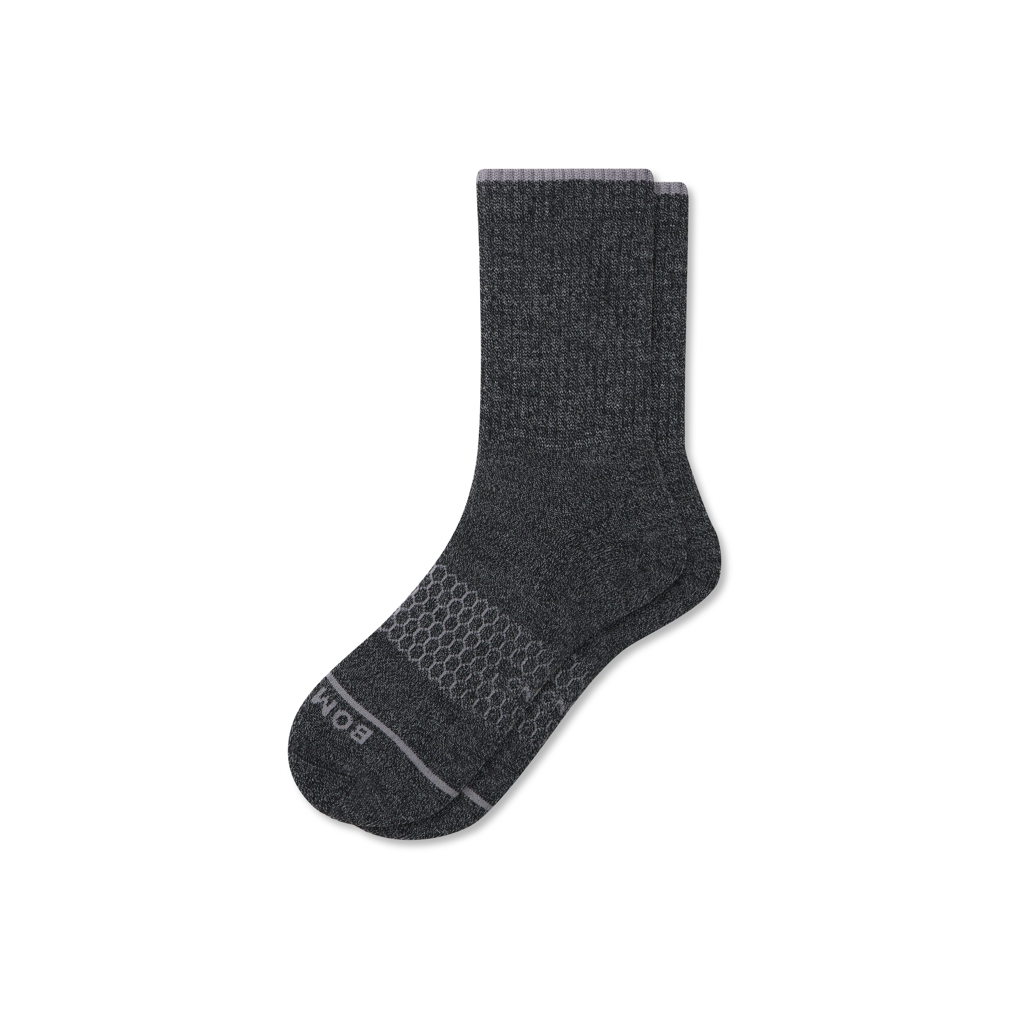 Men's Merino Wool Blend Half Calf Socks - Image 7