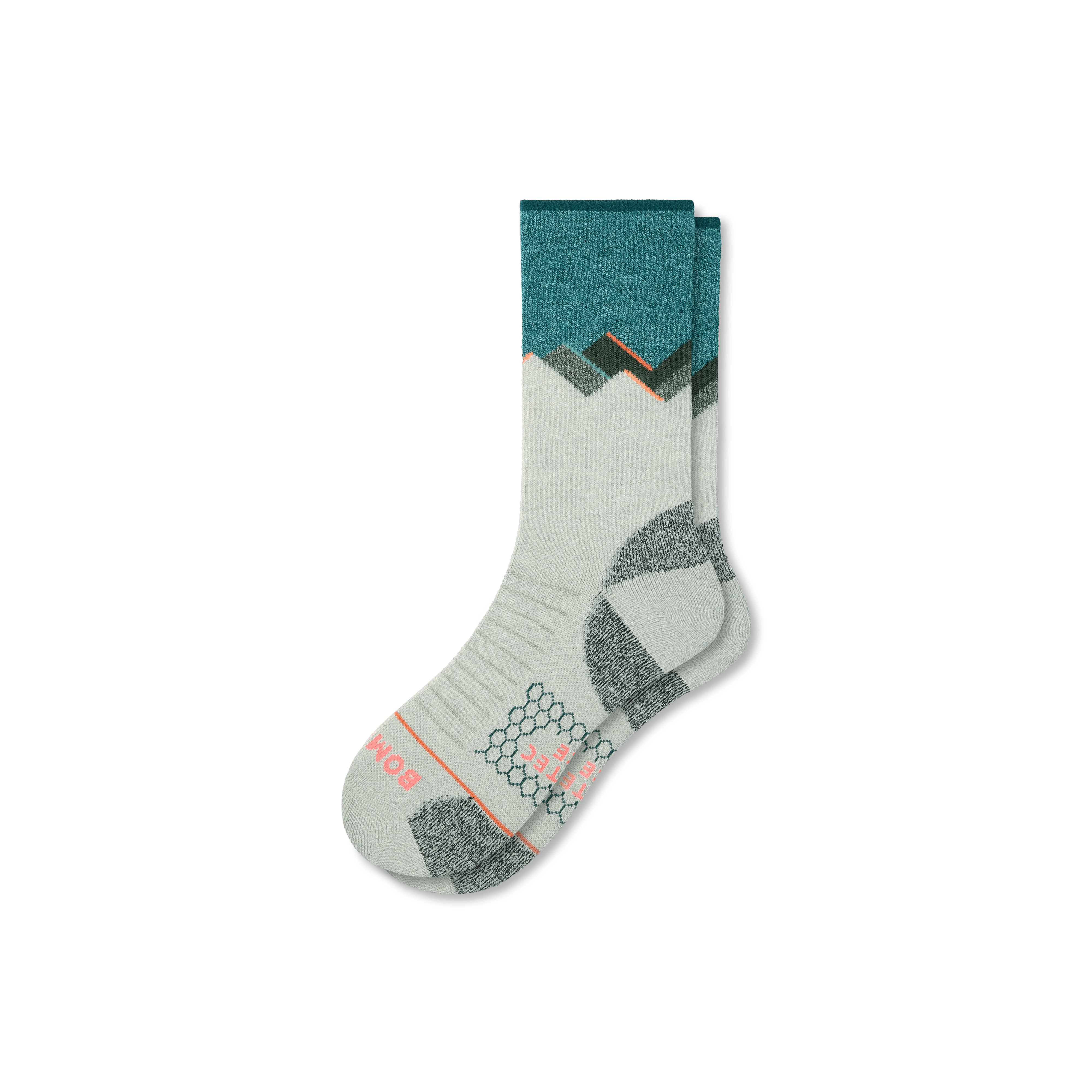 Men's Merino Wool Blend Hiking Calf Socks - Image 15