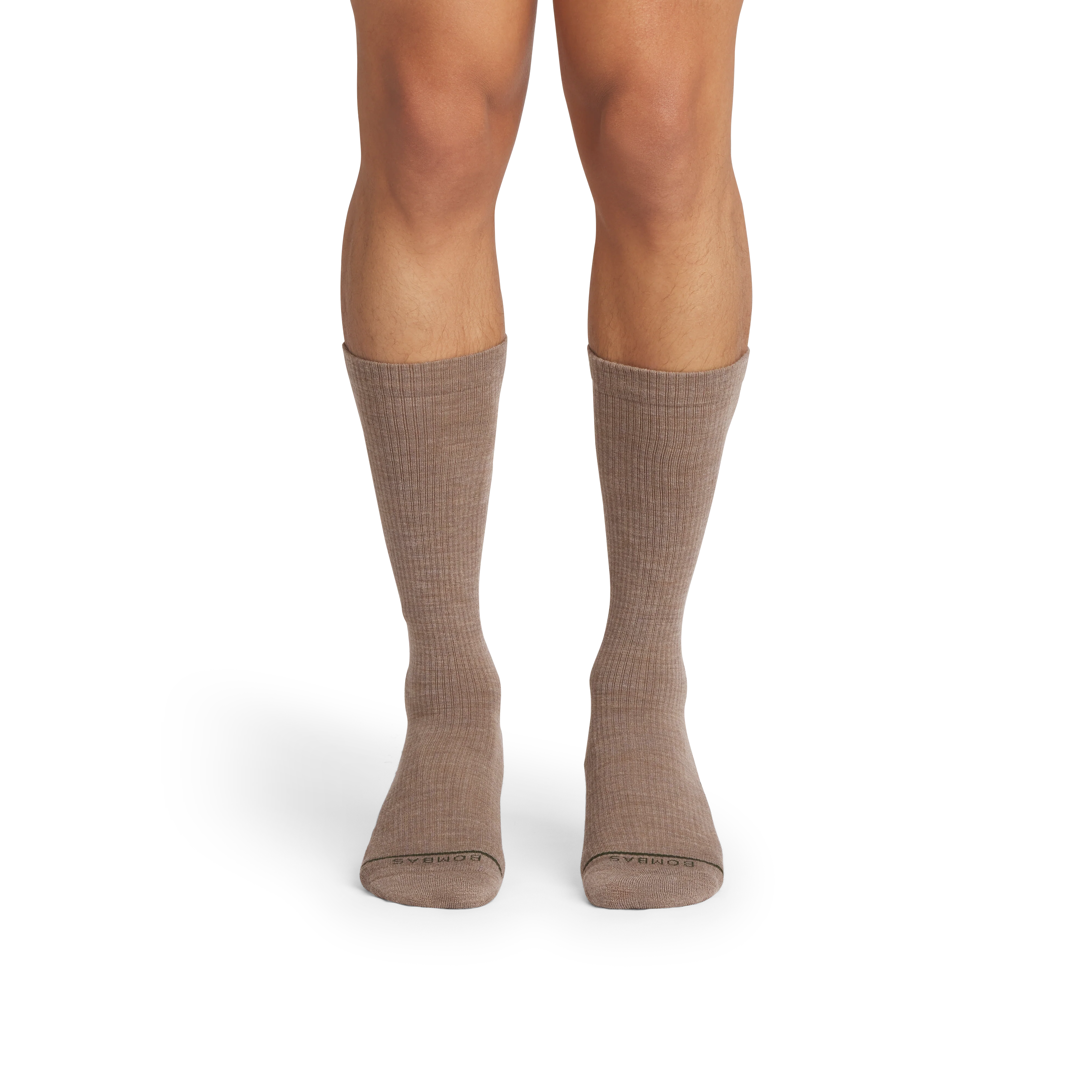 Men's Merino Wool Blend Modern Rib Calf Sock 8-Pack - Image 3