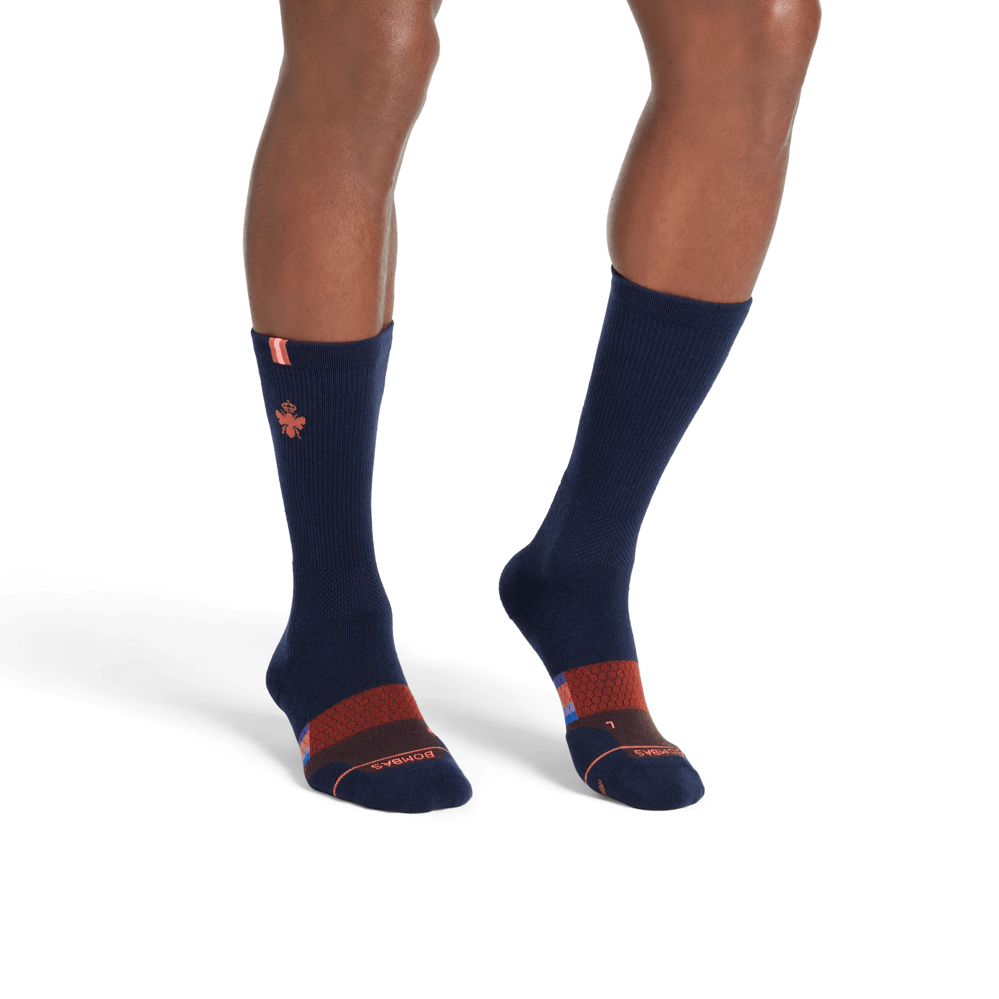 Men's Merino Wool Blend Run Calf Sock 3-Pack - Image 8