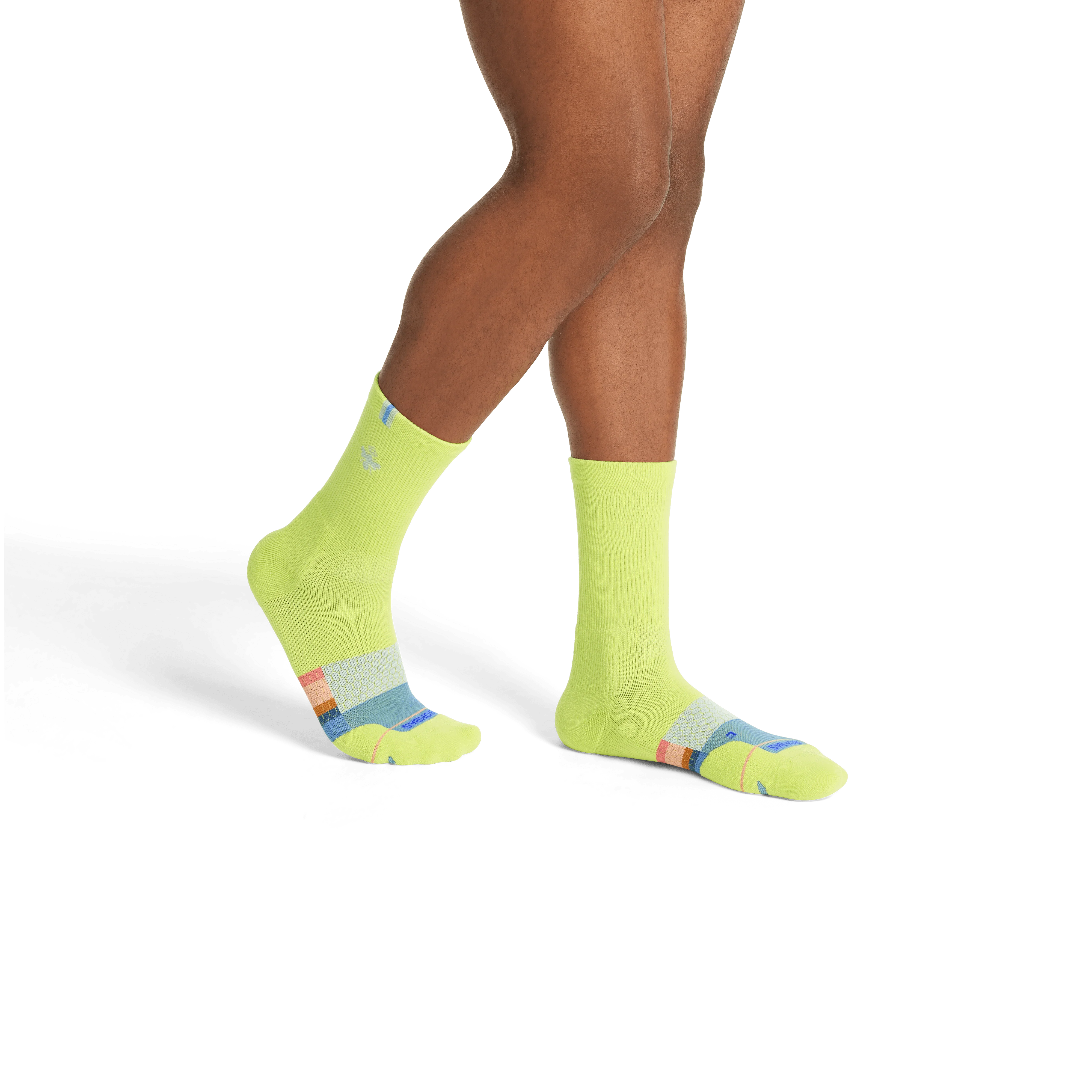 Men's Merino Wool Blend Run Calf Sock 6-Pack - Image 13