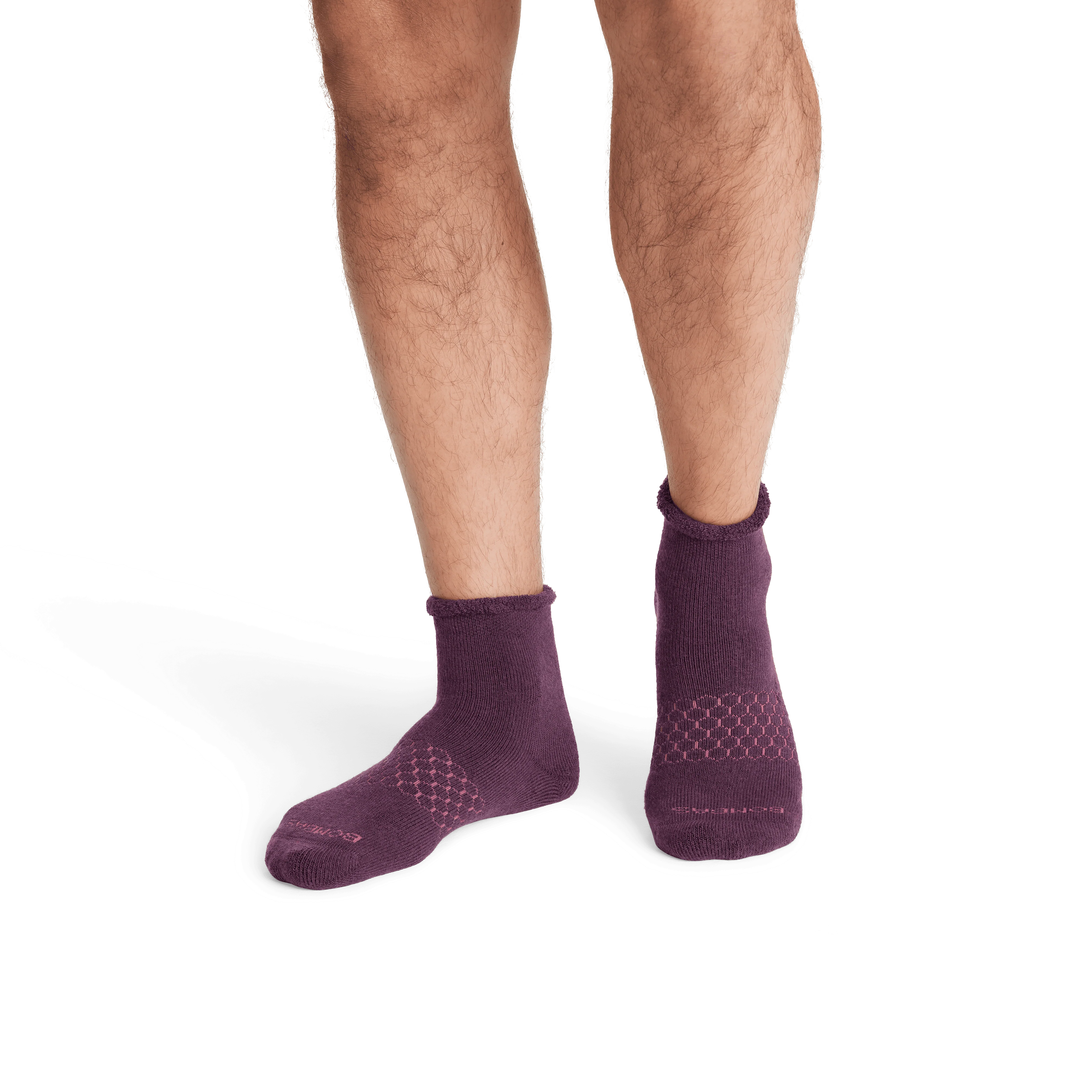 Men's Merino Wool Blend Roll-Top House Sock 2-Pack - Image 2