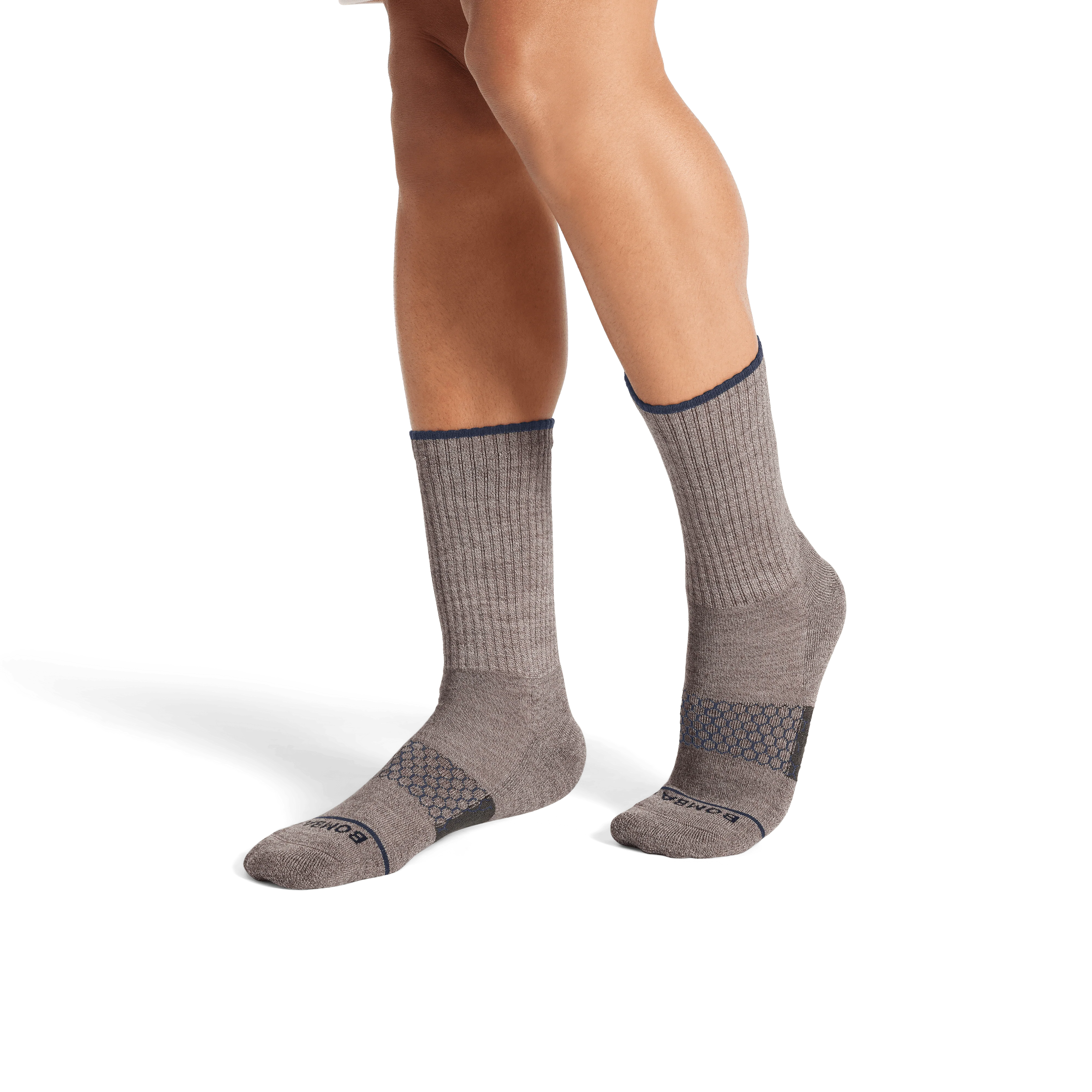 Men's Merino Wool Blend Calf Socks - Image 25