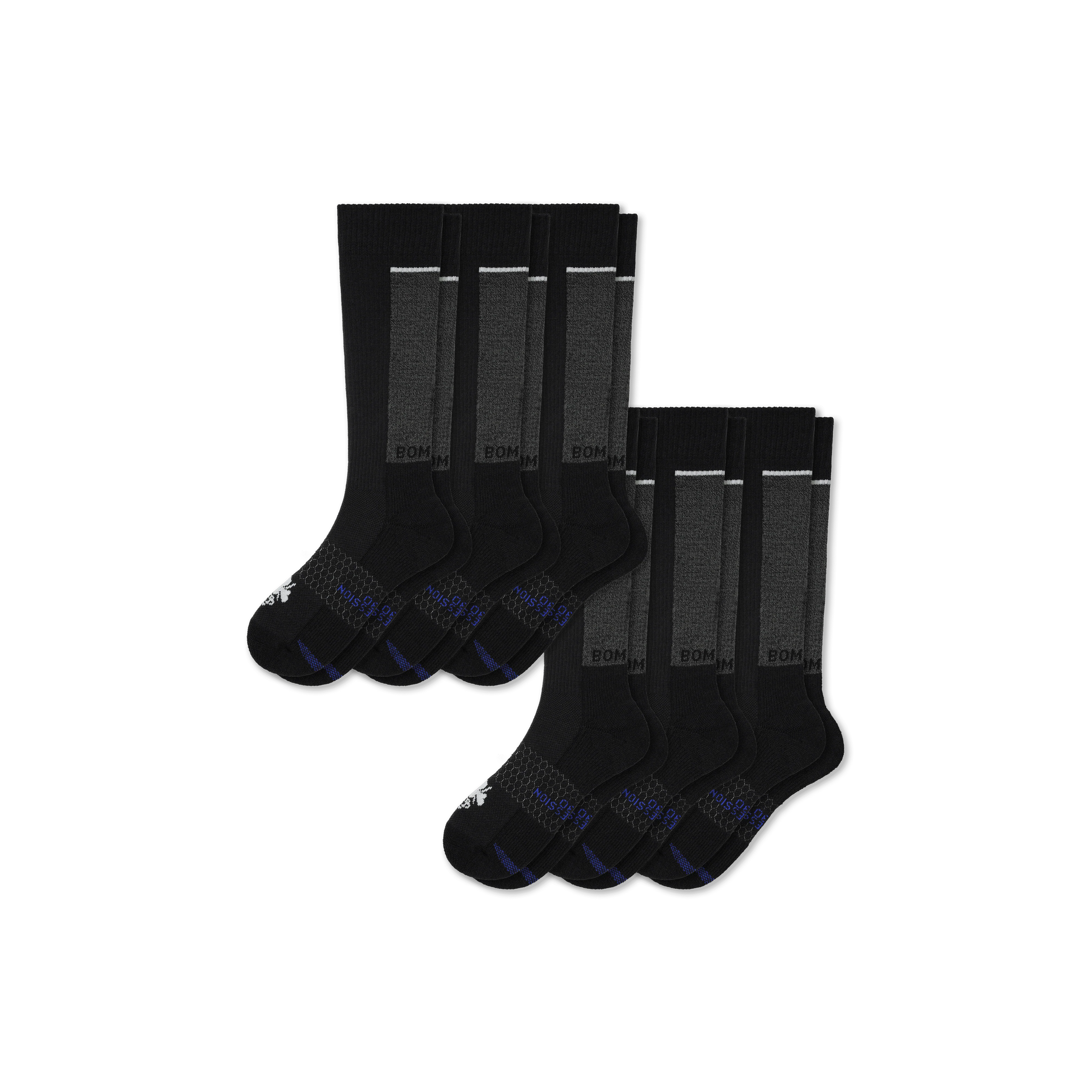 Men's Performance Compression Knee High Sock 6-Pack (20-30mmHg) - Image 8