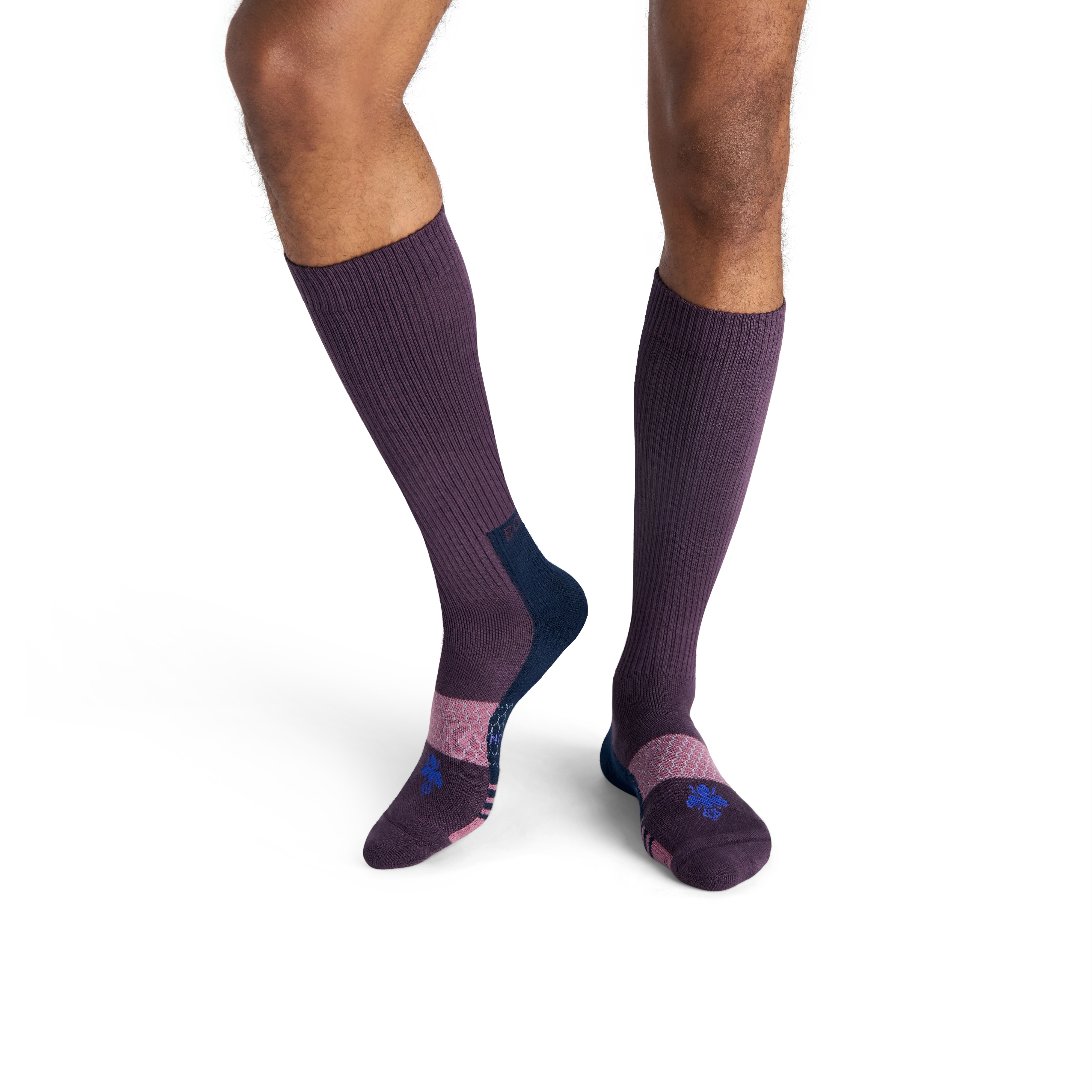 Men's Performance Compression Knee High Socks (20-30mmHg) - Image 7