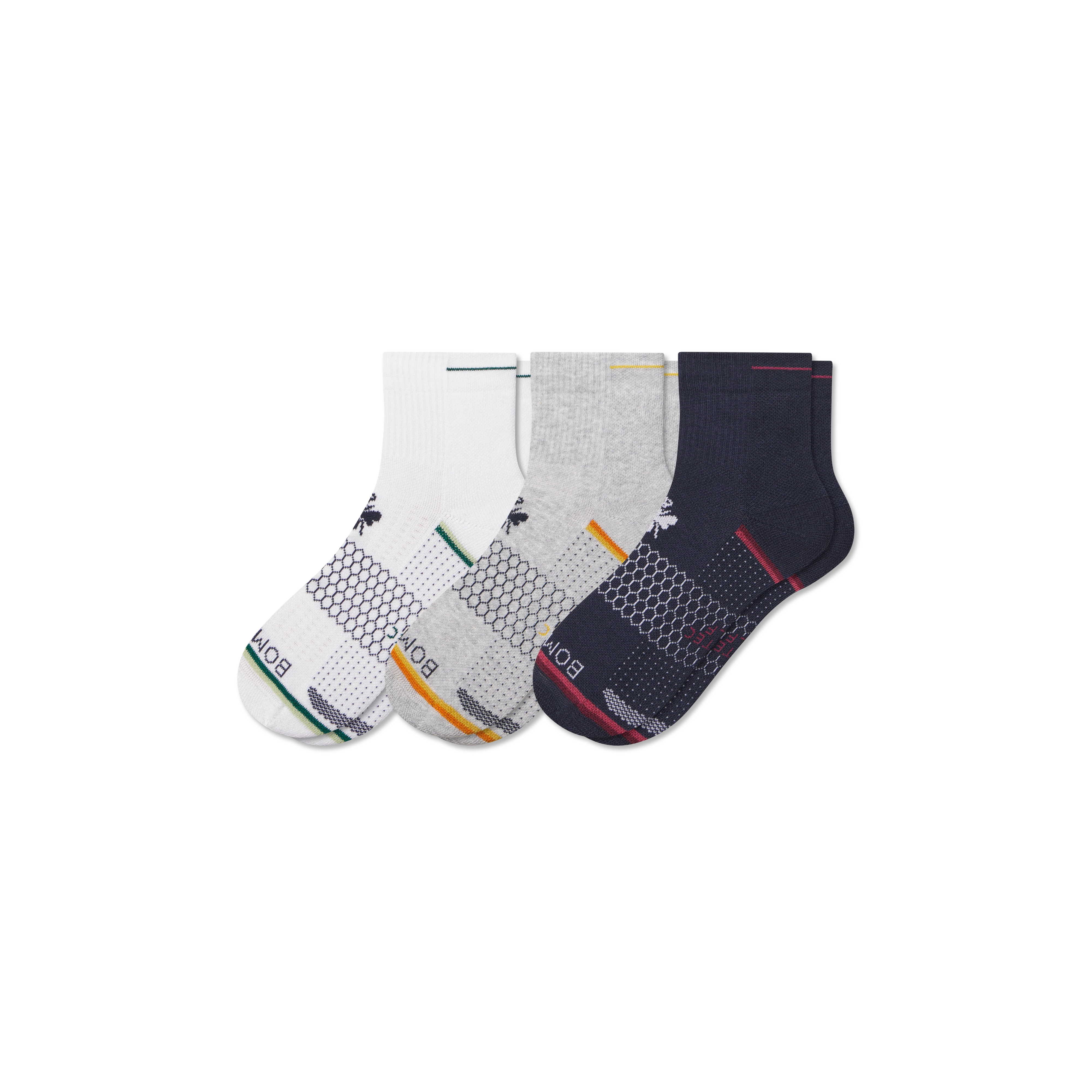 Men's Golf Quarter Sock 3-Pack - Image 27