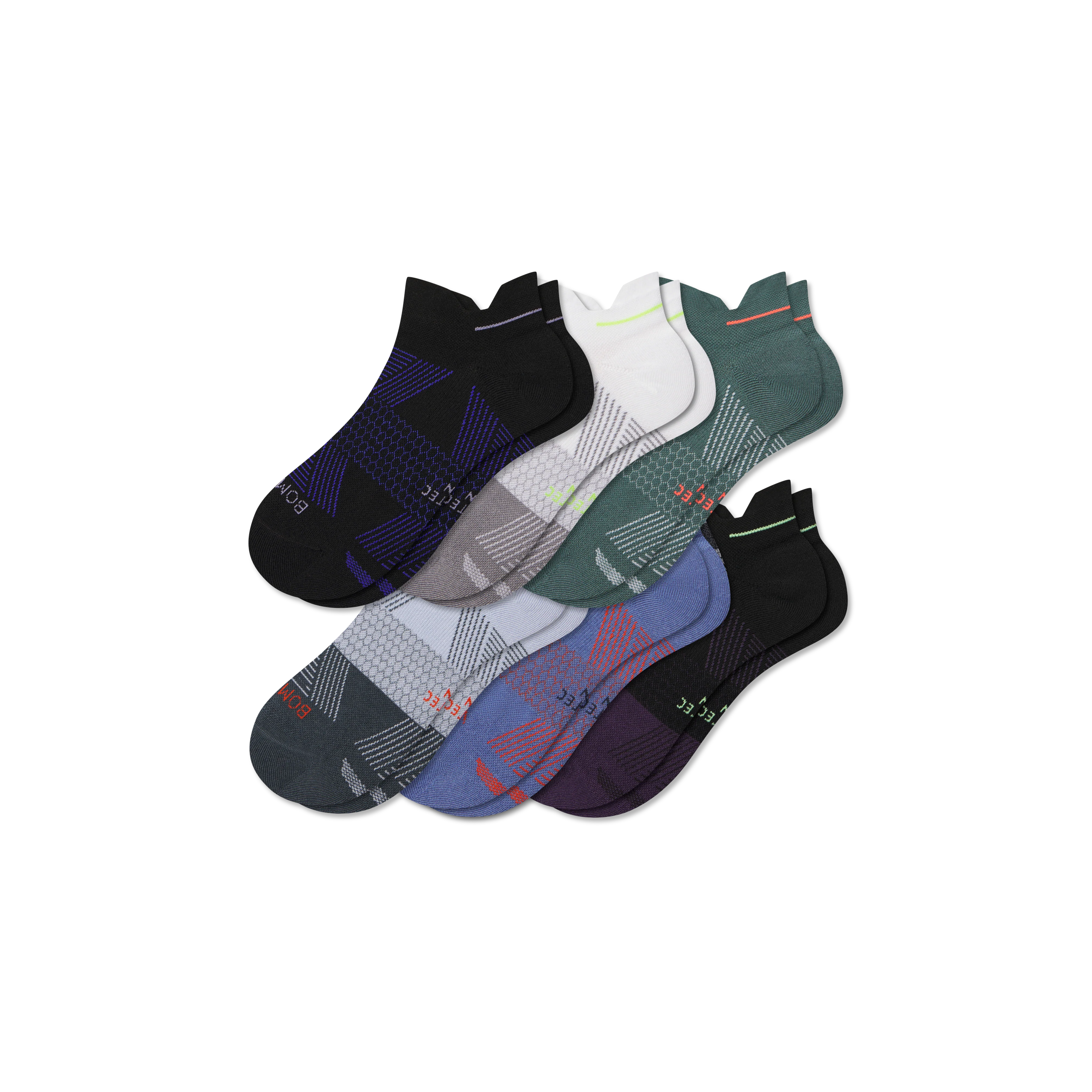 Men's Run Ankle Sock 6-Pack - Image 79