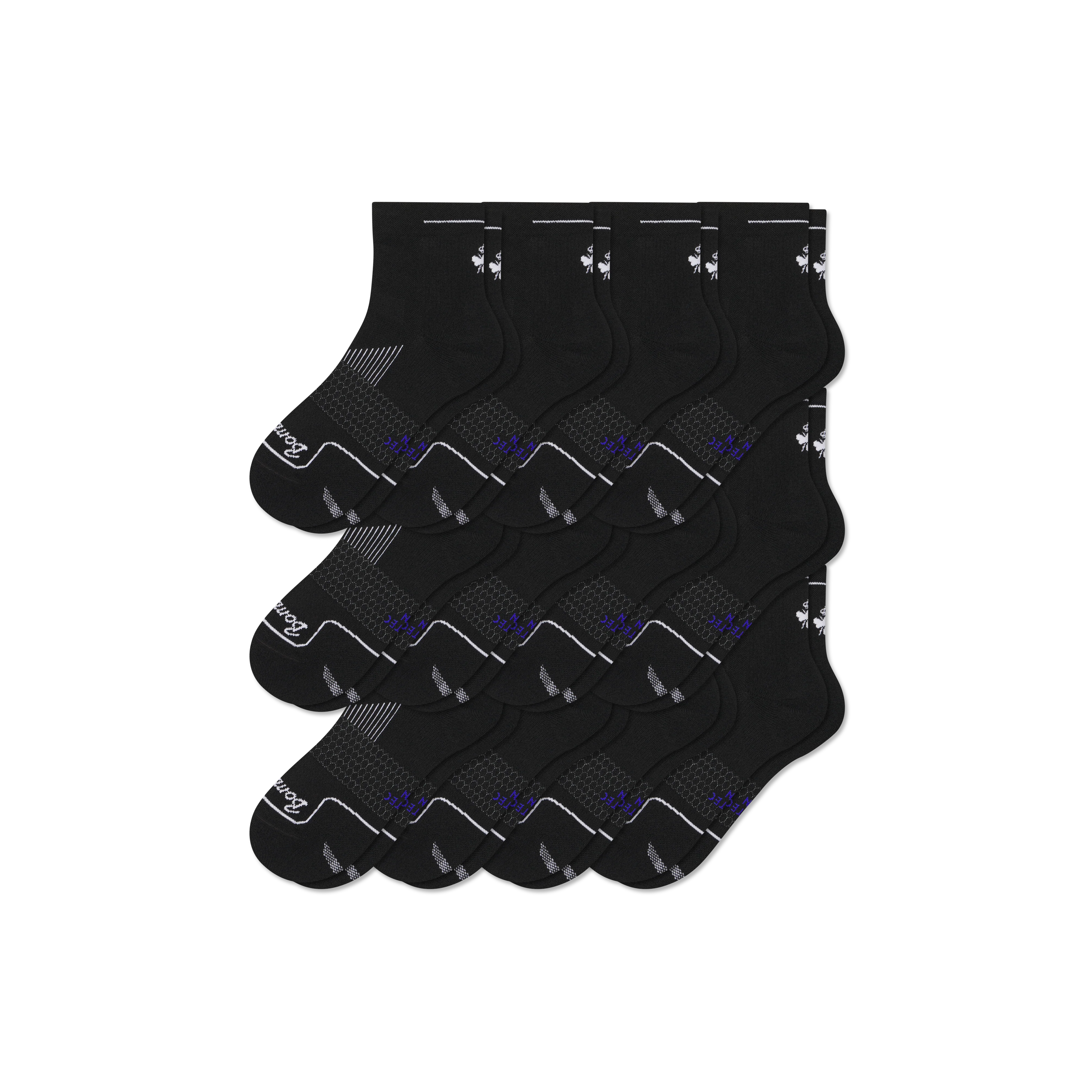 Men's Run Quarter Sock 12-Pack - Image 6