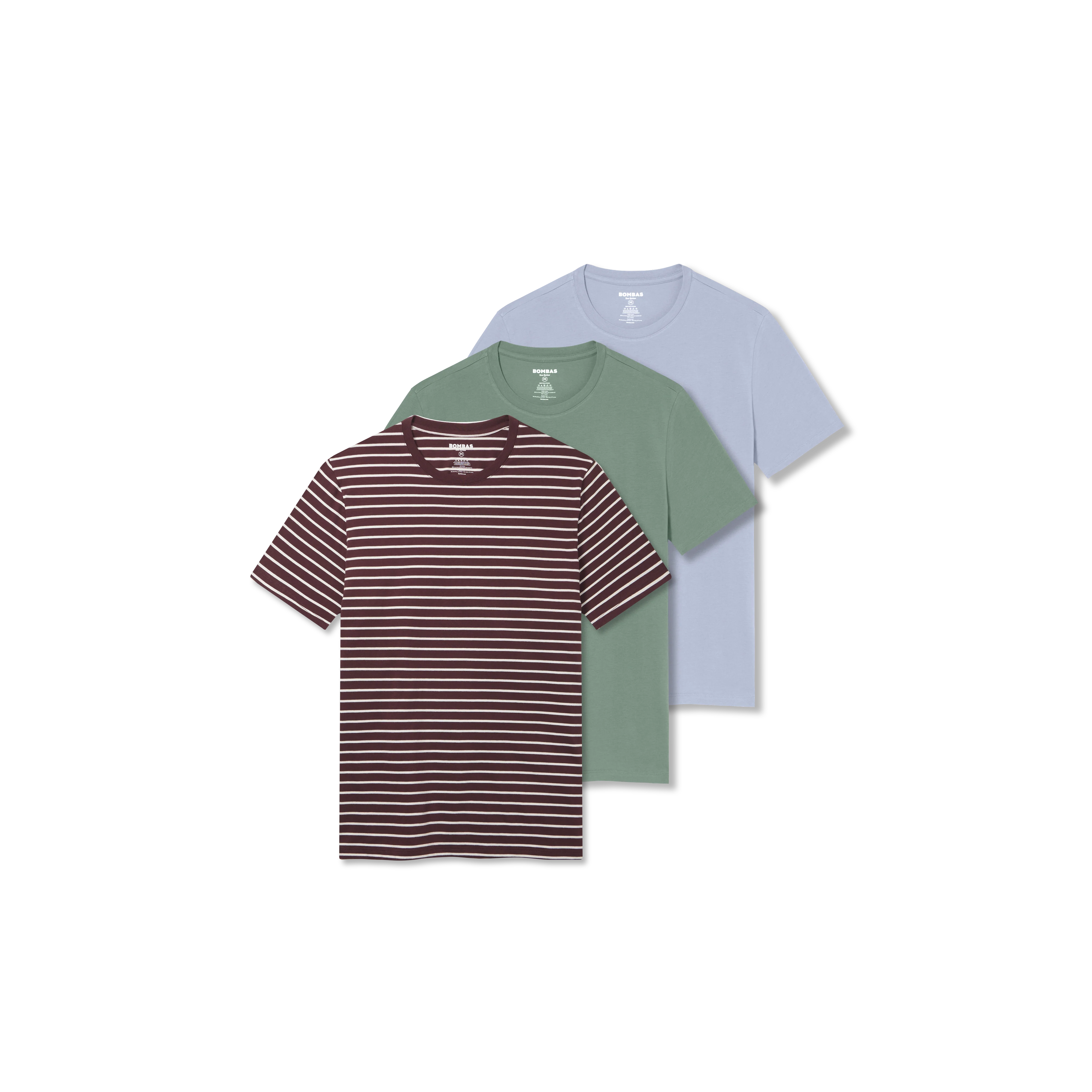 Men's Pima Cotton Crew Neck T-Shirt 3-Pack - Image 11