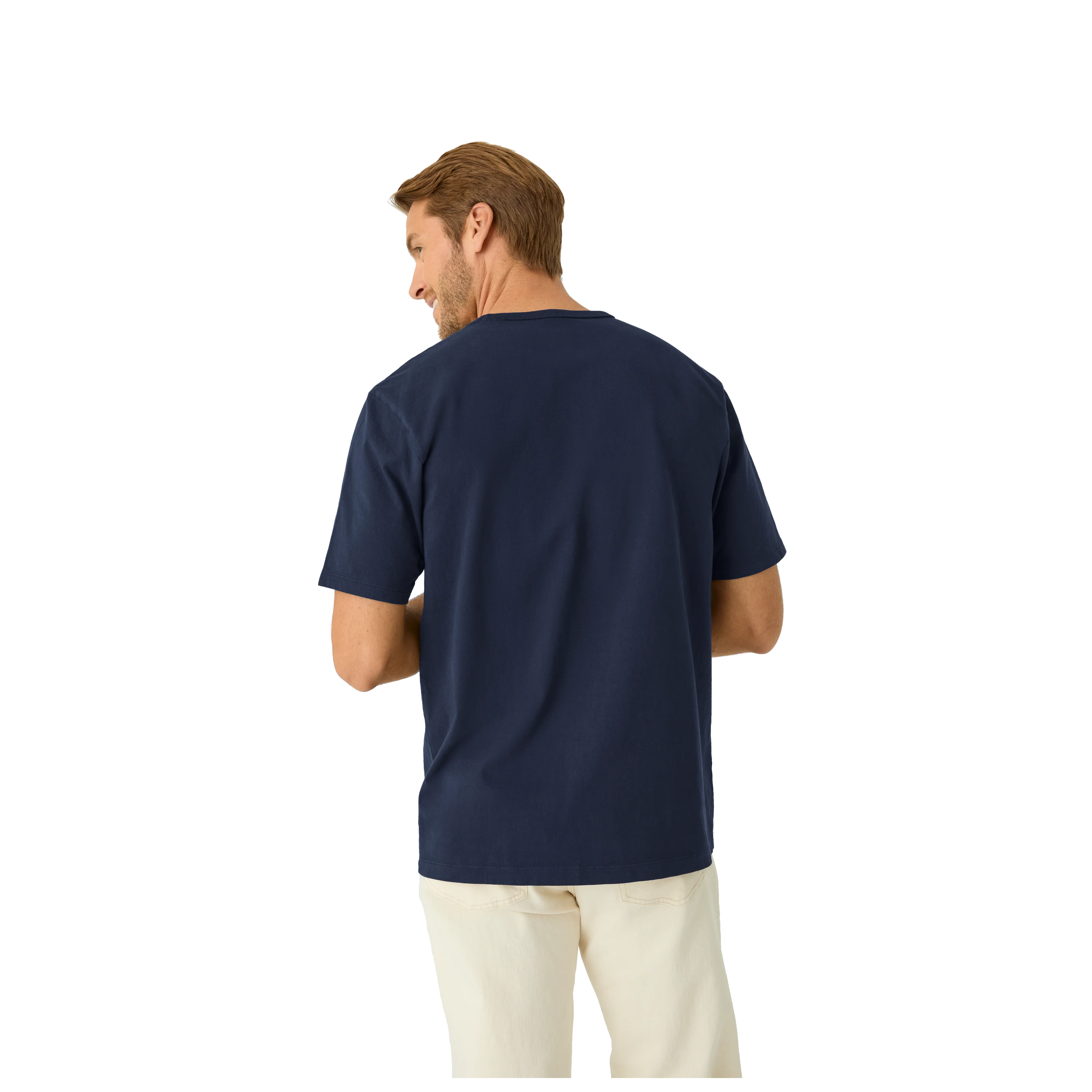 Men’s Premium Weight Pocket Crew Neck T-Shirt - Image 17