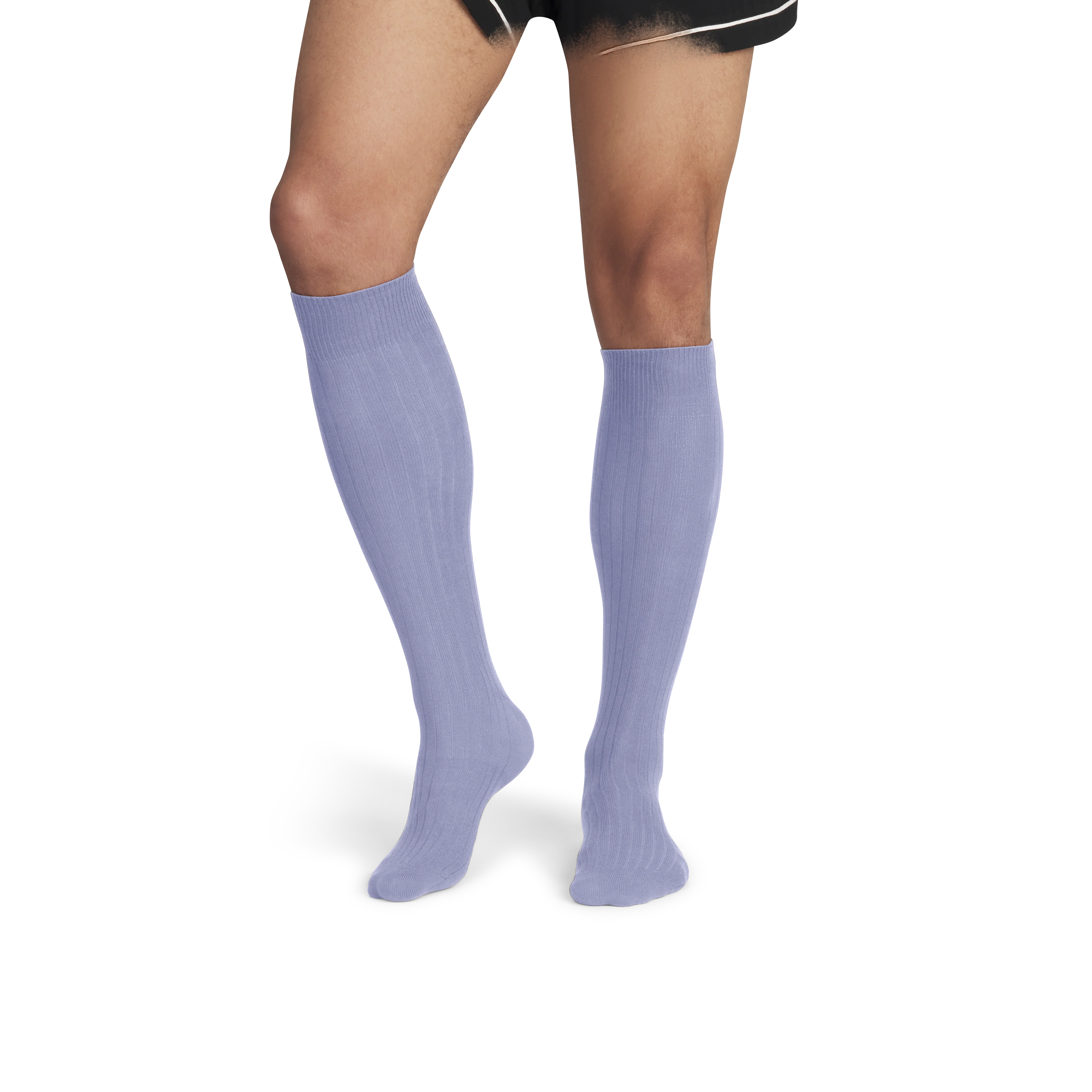Men's Ribbed Dress Over The Calf Socks - Image 3
