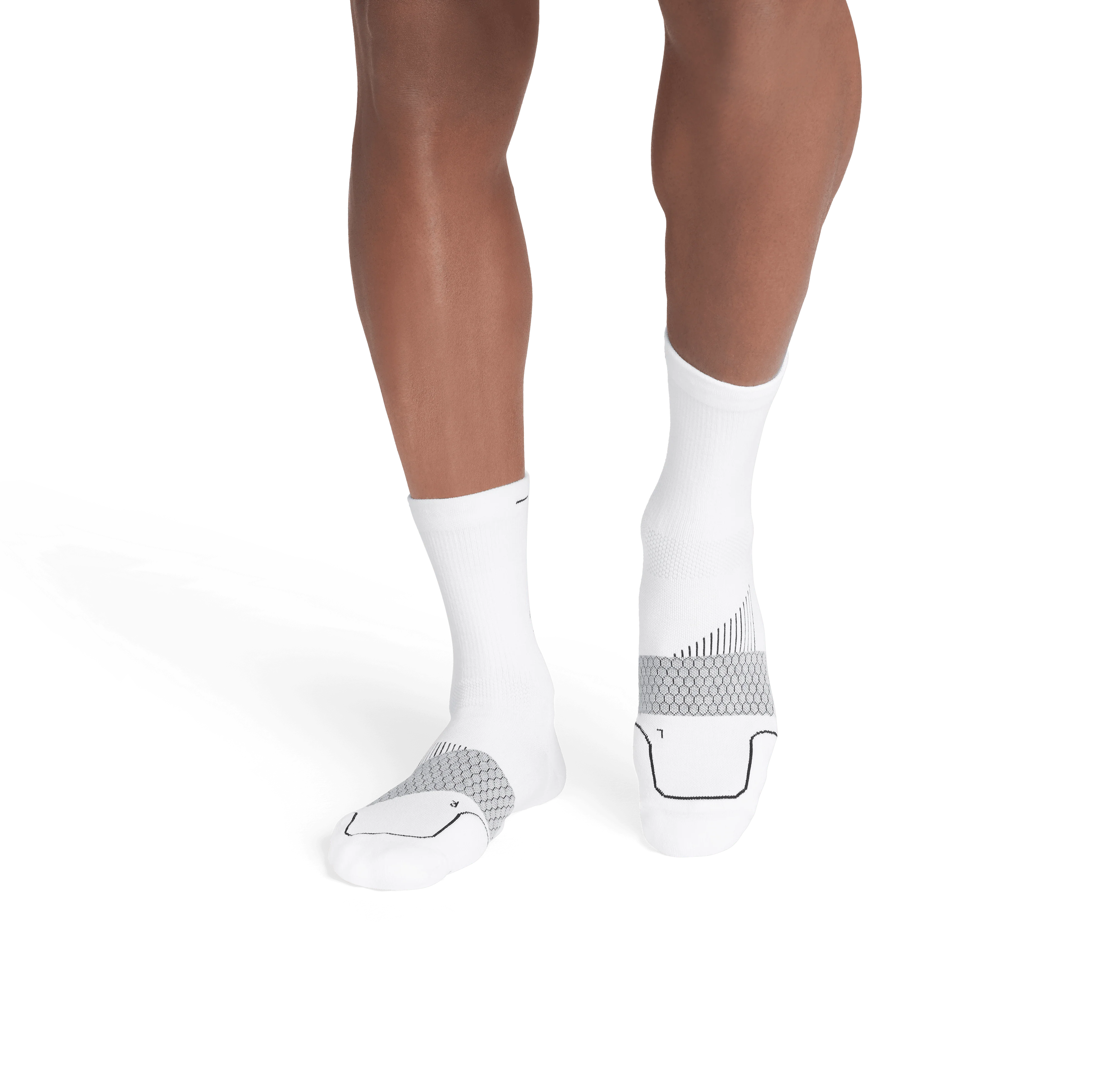 Men's Run Half Calf Sock 3-Pack - Image 4