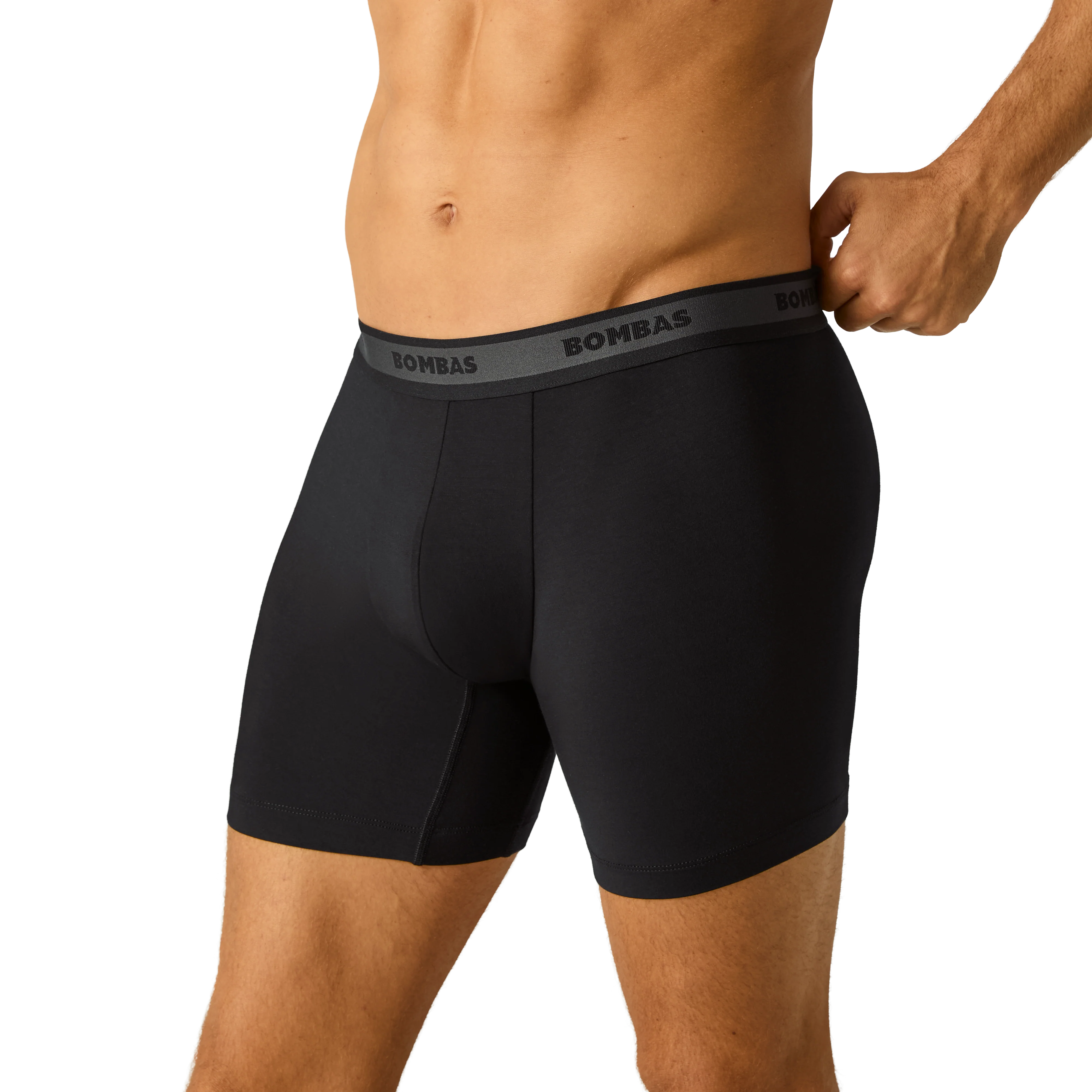 Men's Soft Flex Boxer Brief 6" 6-Pack - Image 15