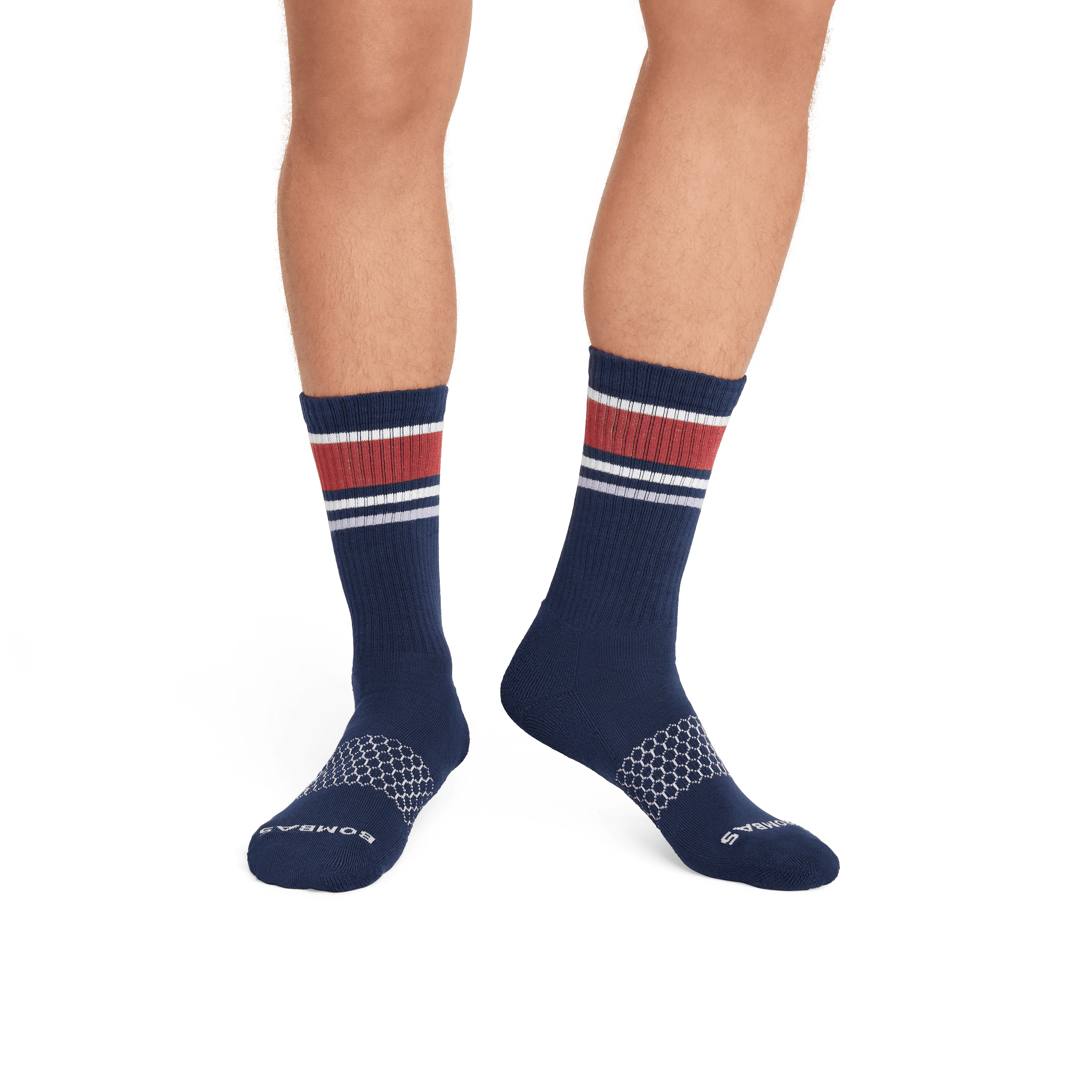 Men's Stripes Calf Socks - Image 6