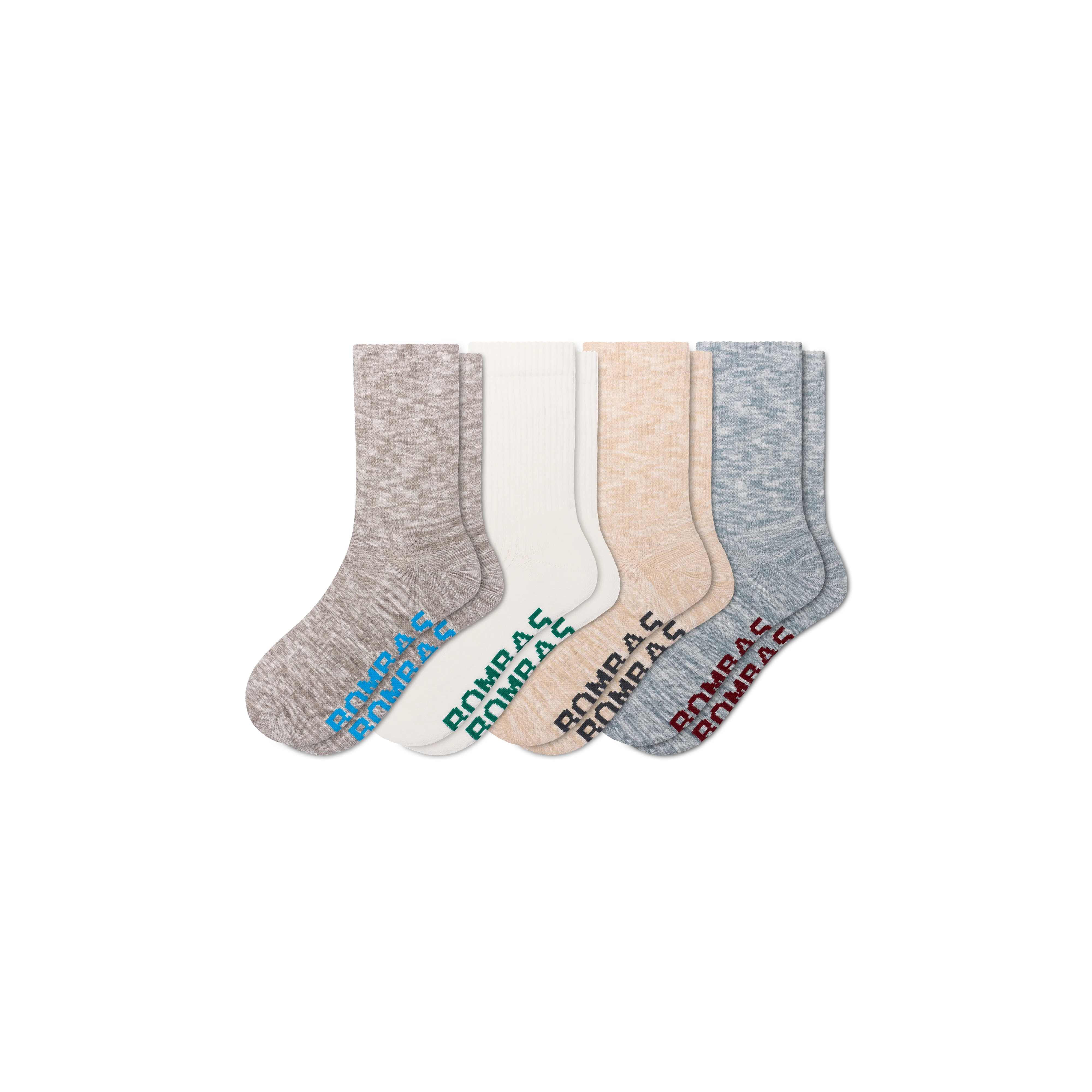 Men's Summer Ragg Half Calf Sock 4-Pack
