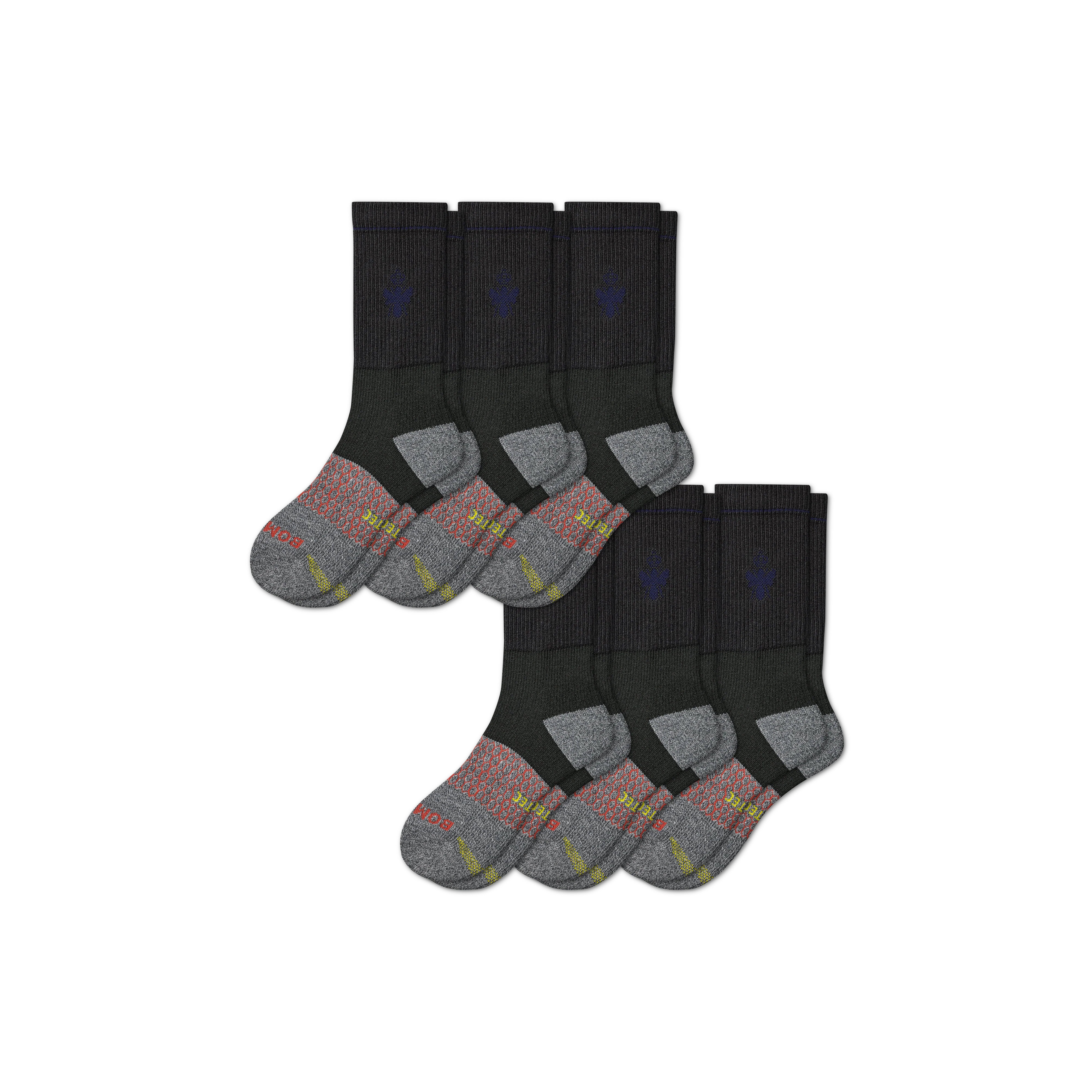 Men's Performance Targeted Compression Calf Sock 6-Pack - Image 4