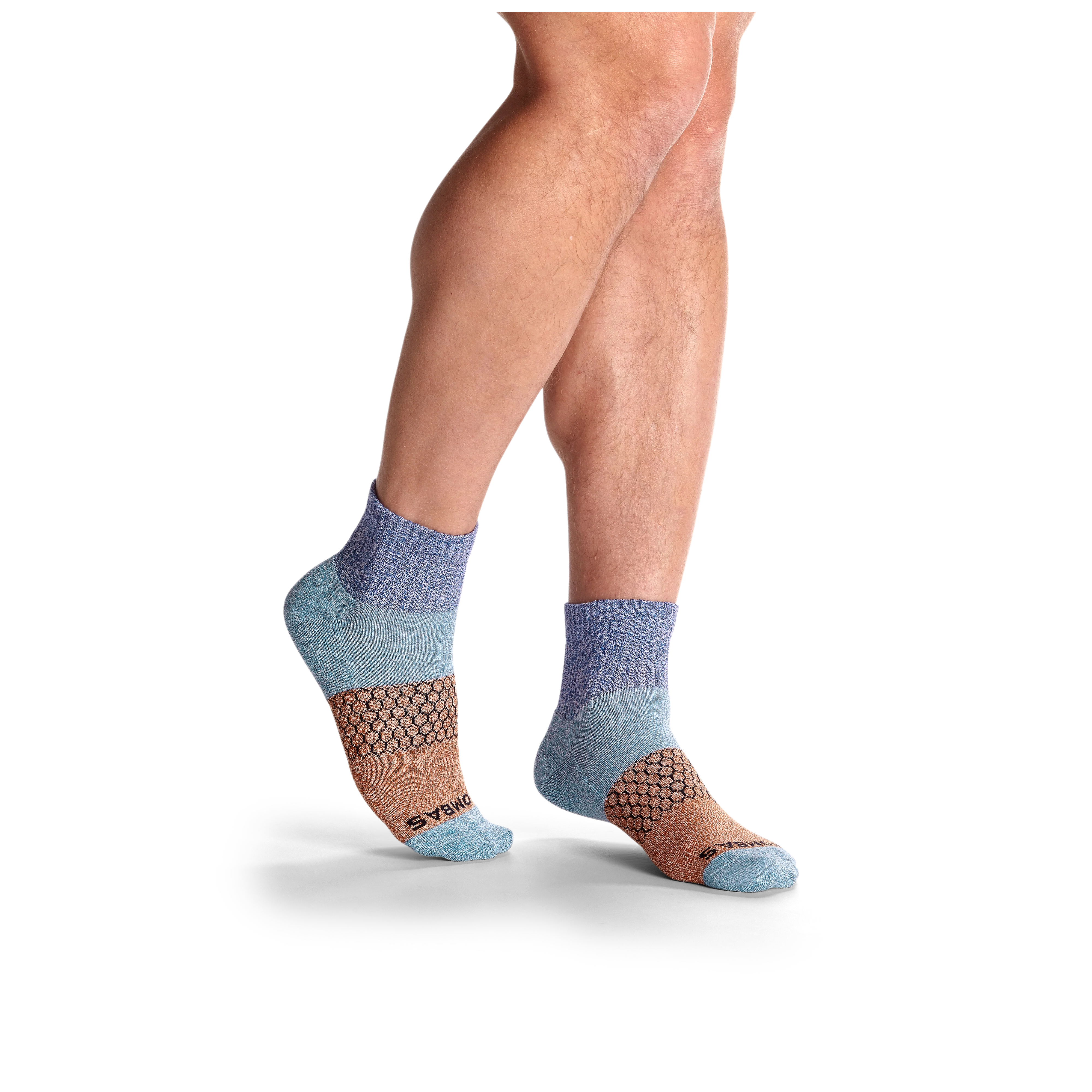 Men's Tri-Block Quarter Sock 4-Pack - Image 2
