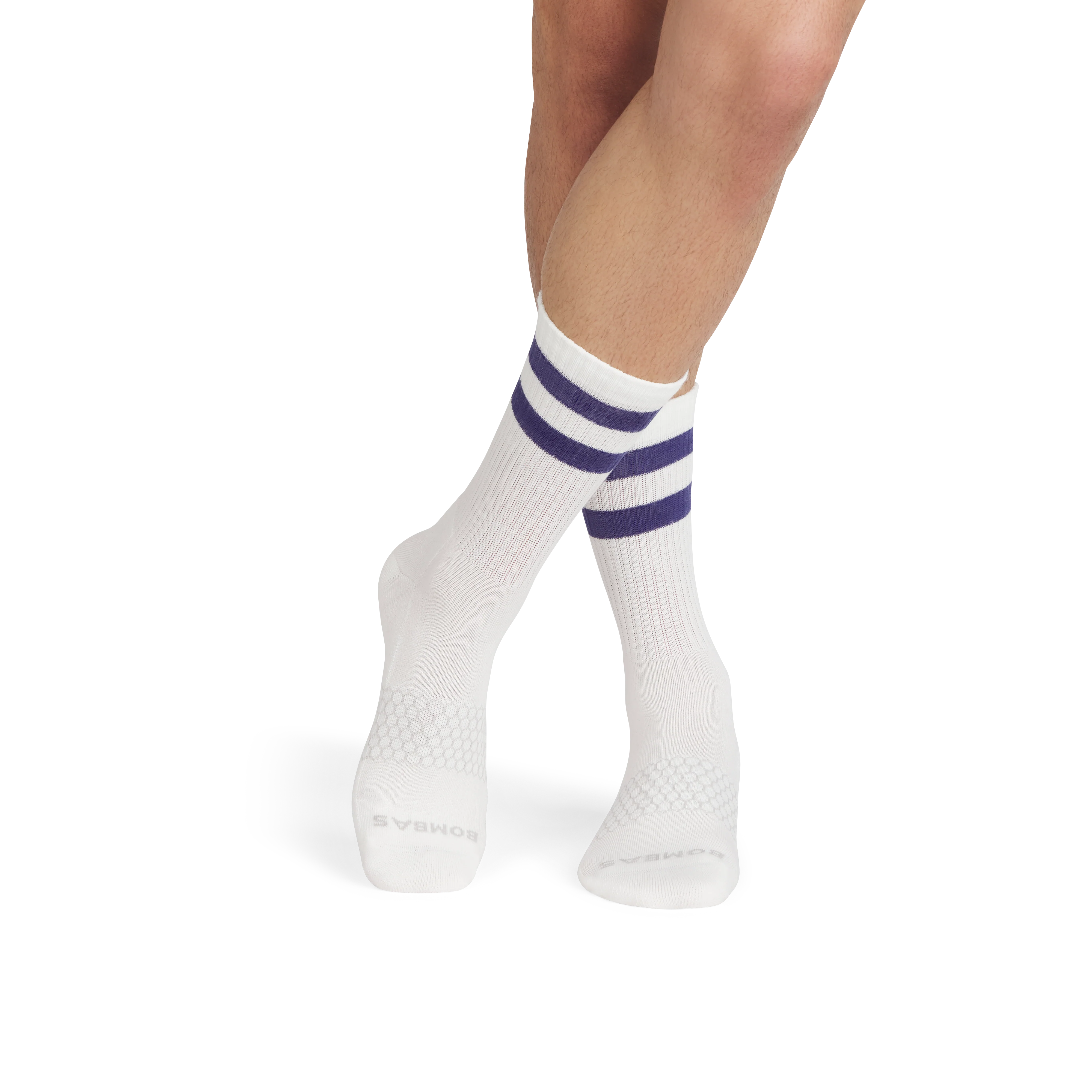 Men's Vintage Stripes Half Calf Socks - Image 4