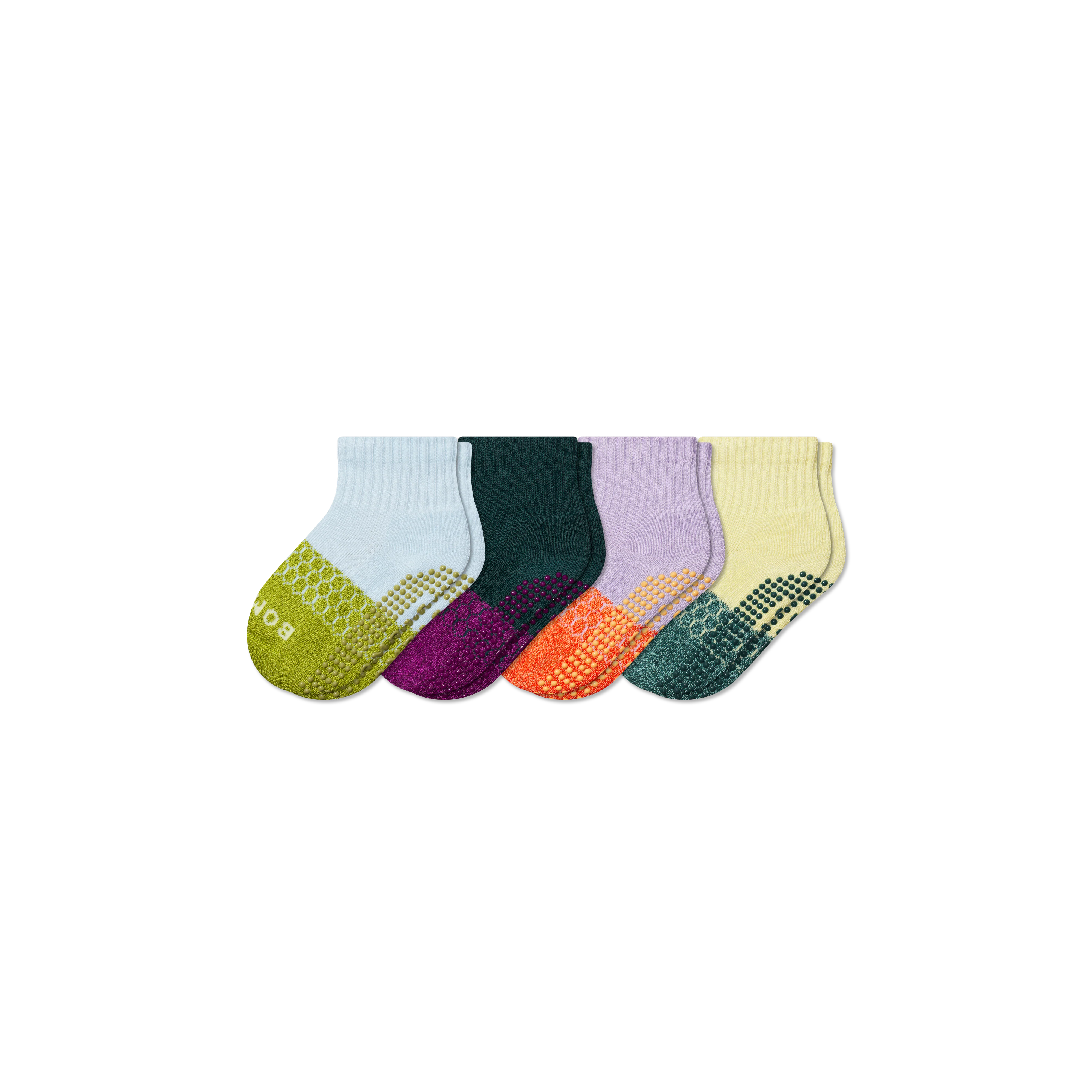 Toddler Marl Gripper Calf Sock 4-Pack - Image 7