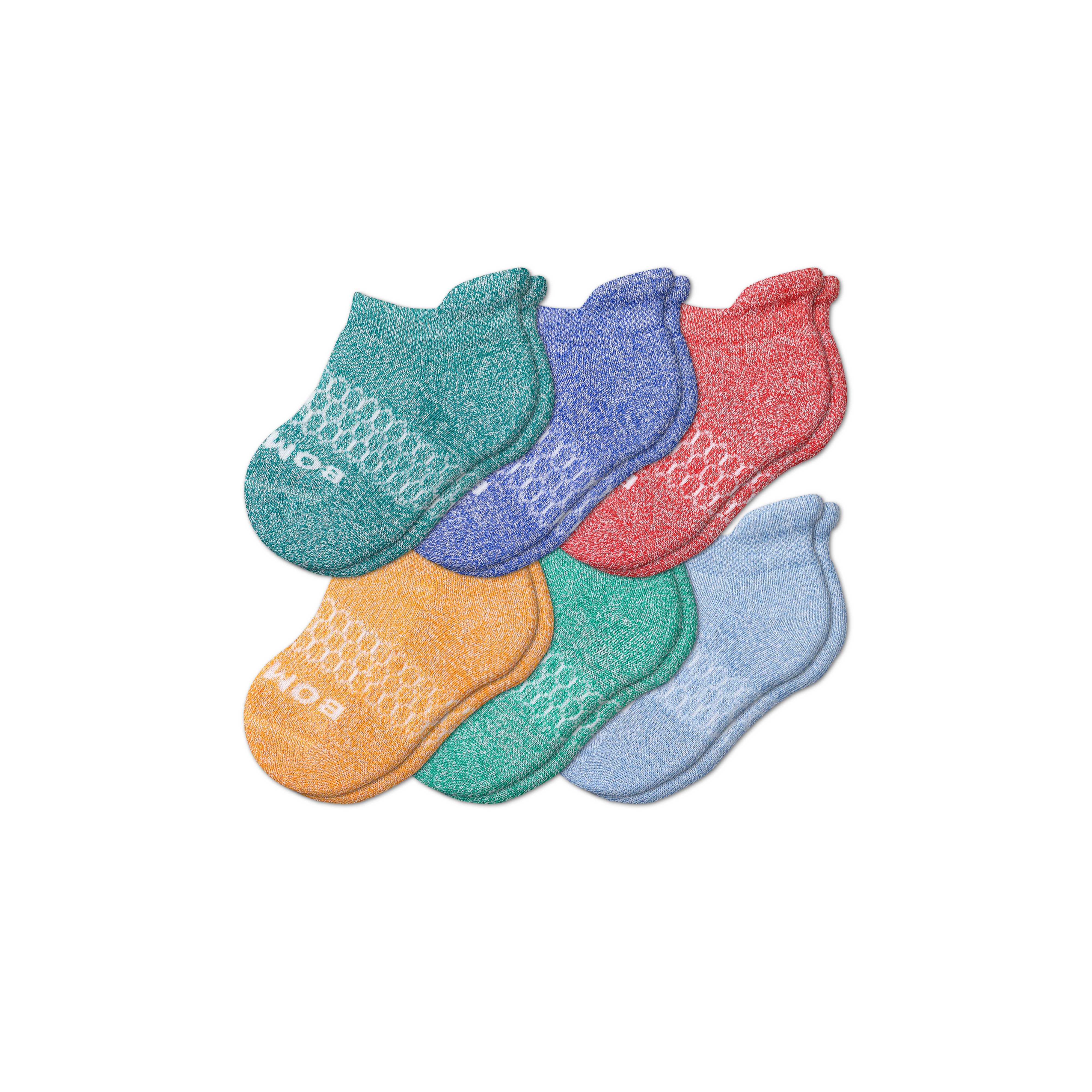 Toddler Marls Ankle Sock 6-Pack
