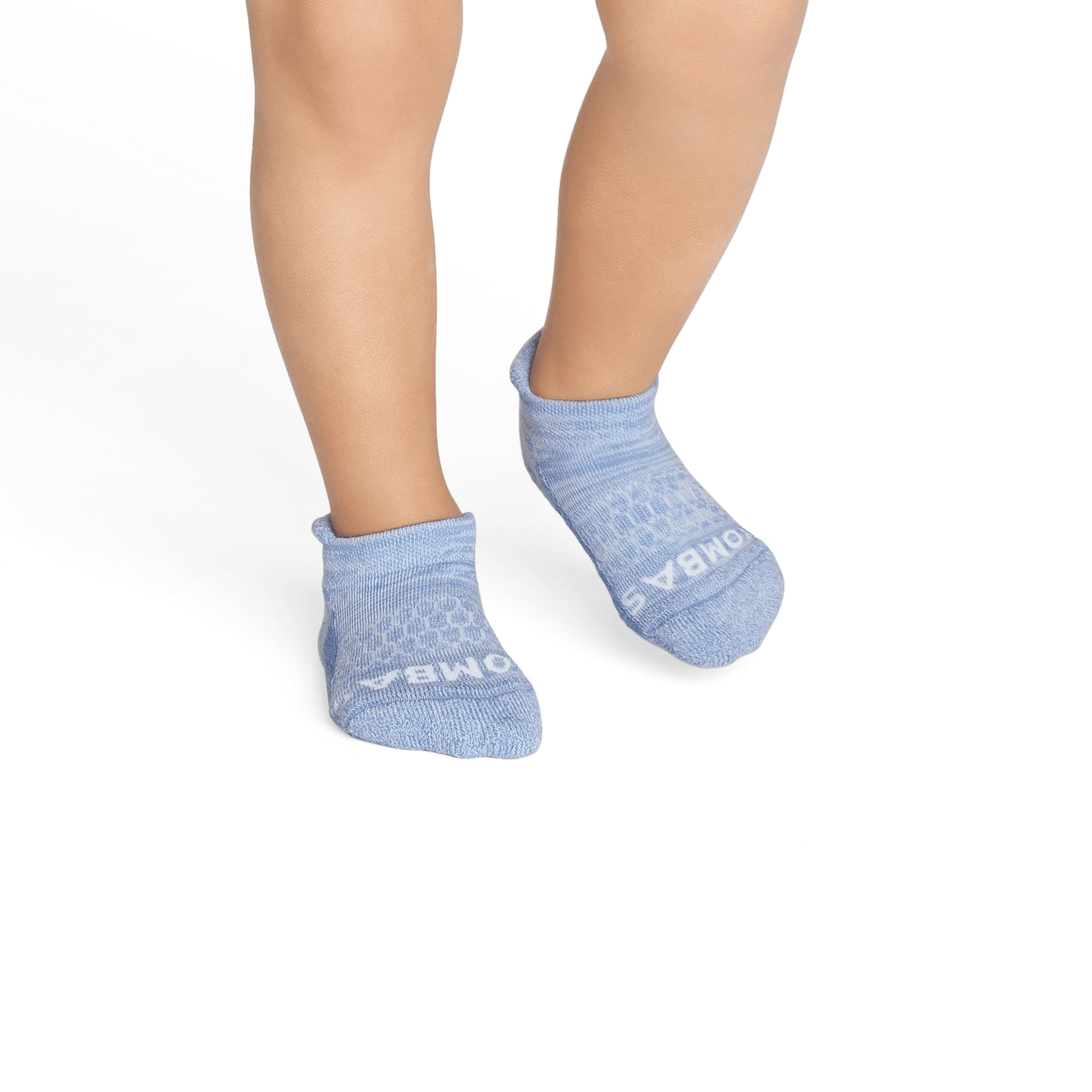 Toddler Two Tone Gripper Ankle Sock 4-Pack - Image 2