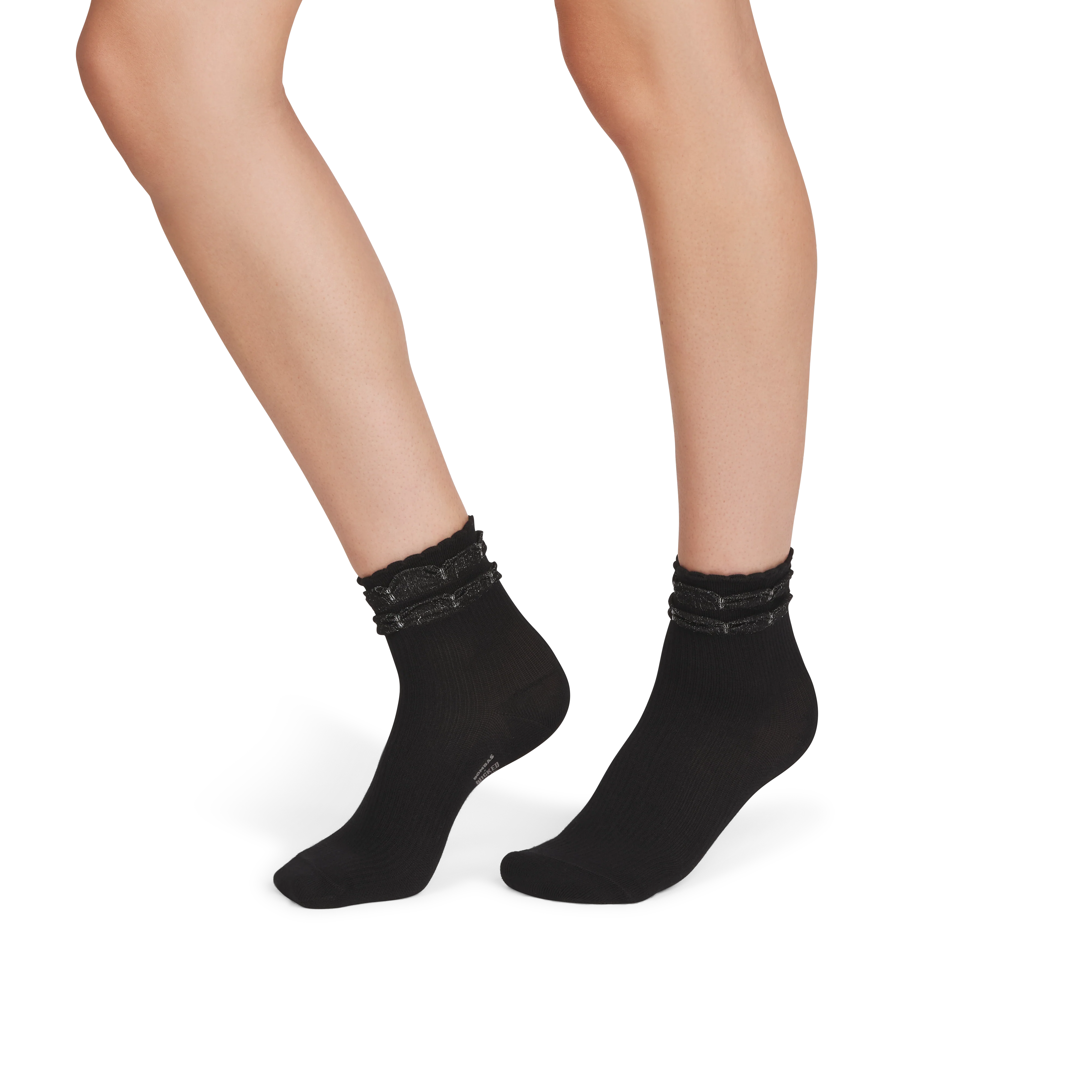 Wicked x Bombas Ruffle Quarter Socks - Image 11