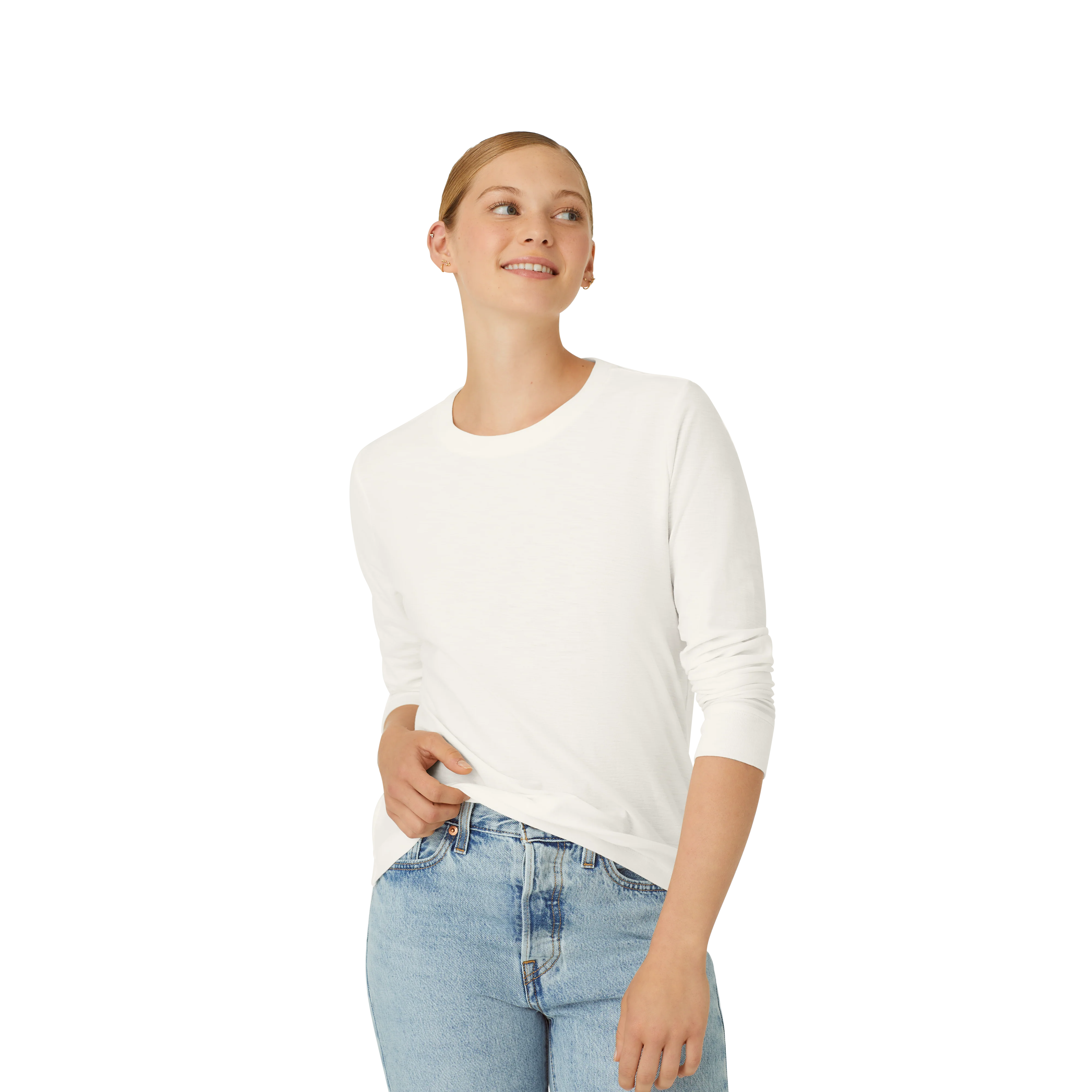 Women's Air Slub Long Sleeve T-Shirt - Image 9