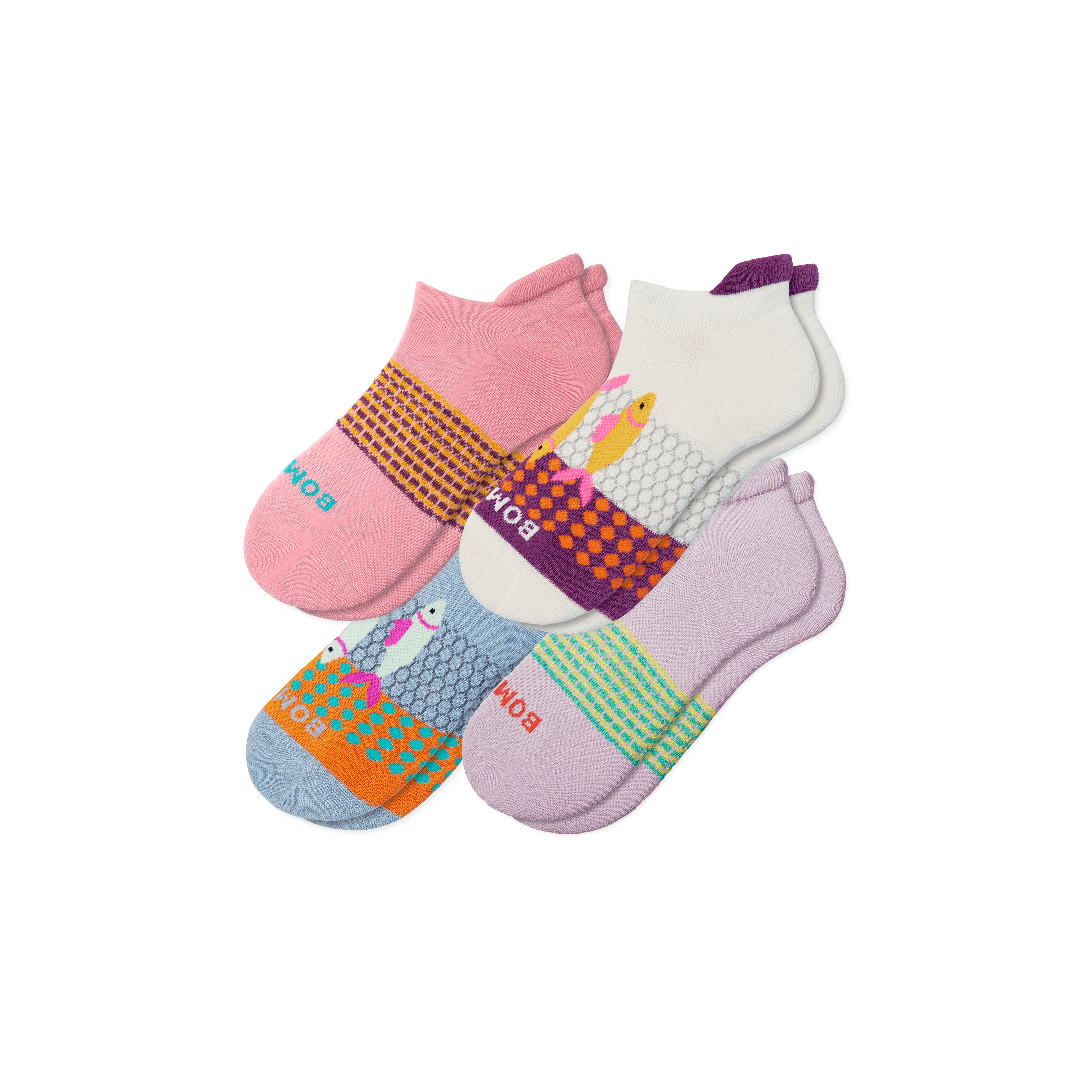 Women's Aquatic Ankle Sock 4-Pack