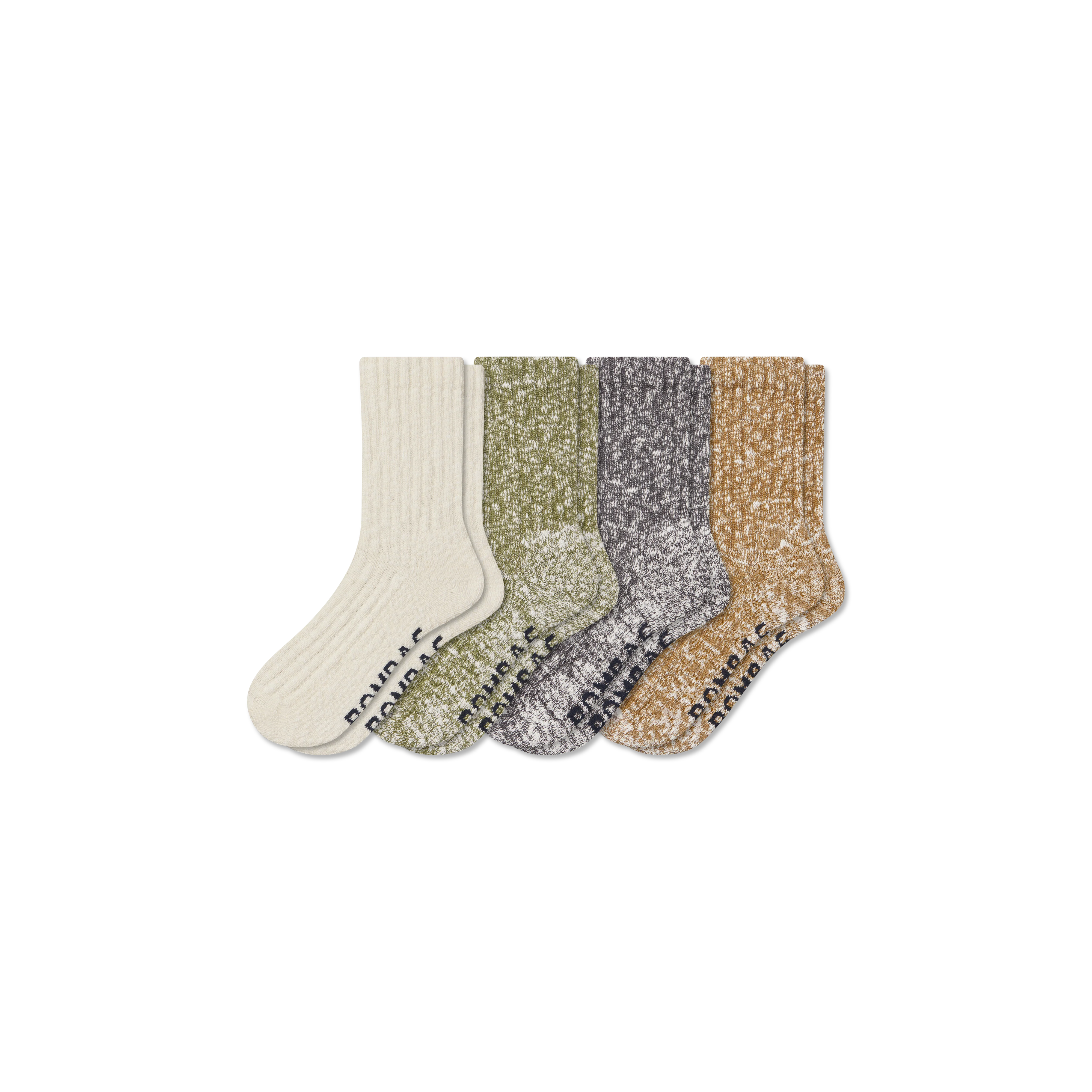 Women's Chunky Ragg Half Calf Sock 4-Pack - Image 6