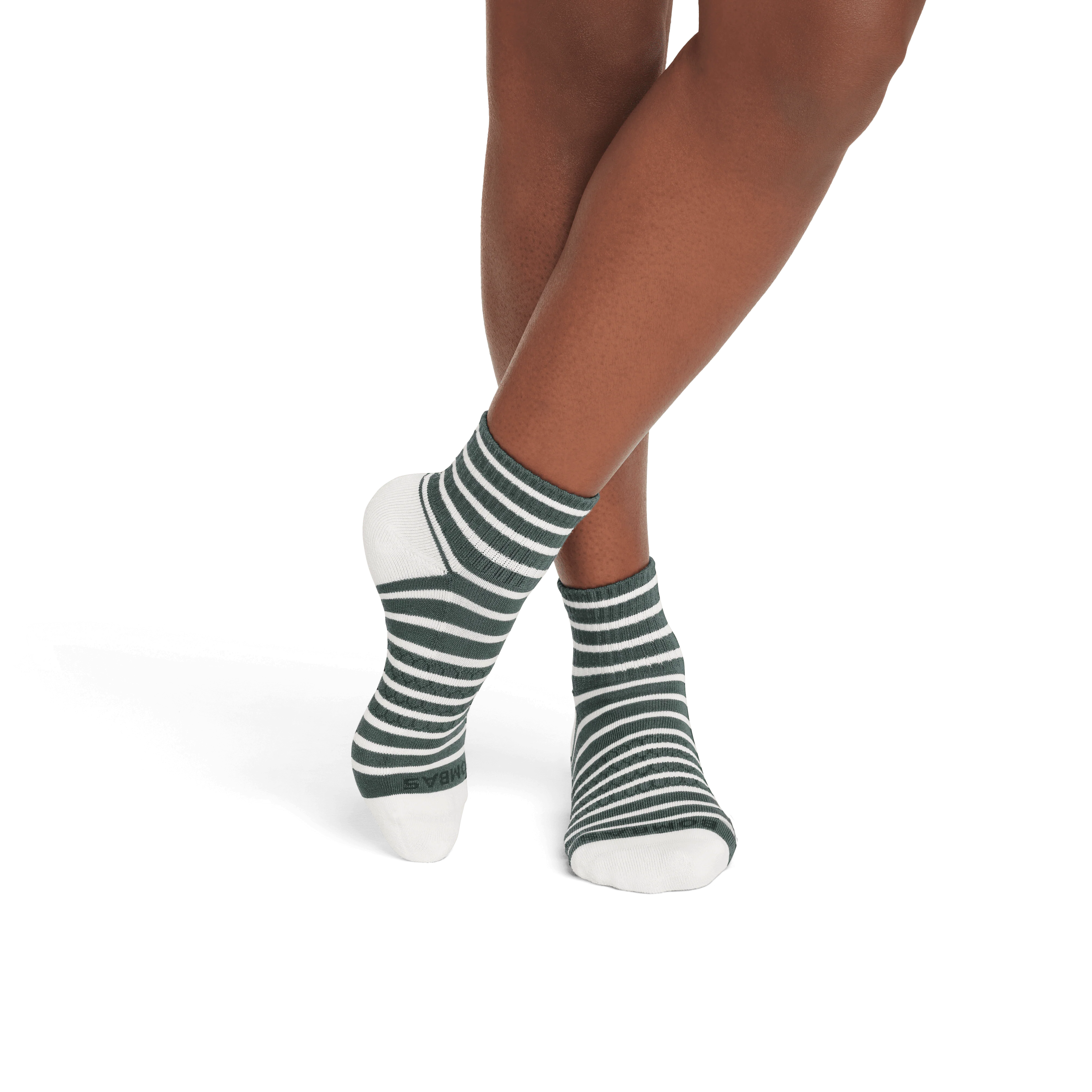 Women's Coastal Stripe Quarter Sock 4-Pack - Image 5