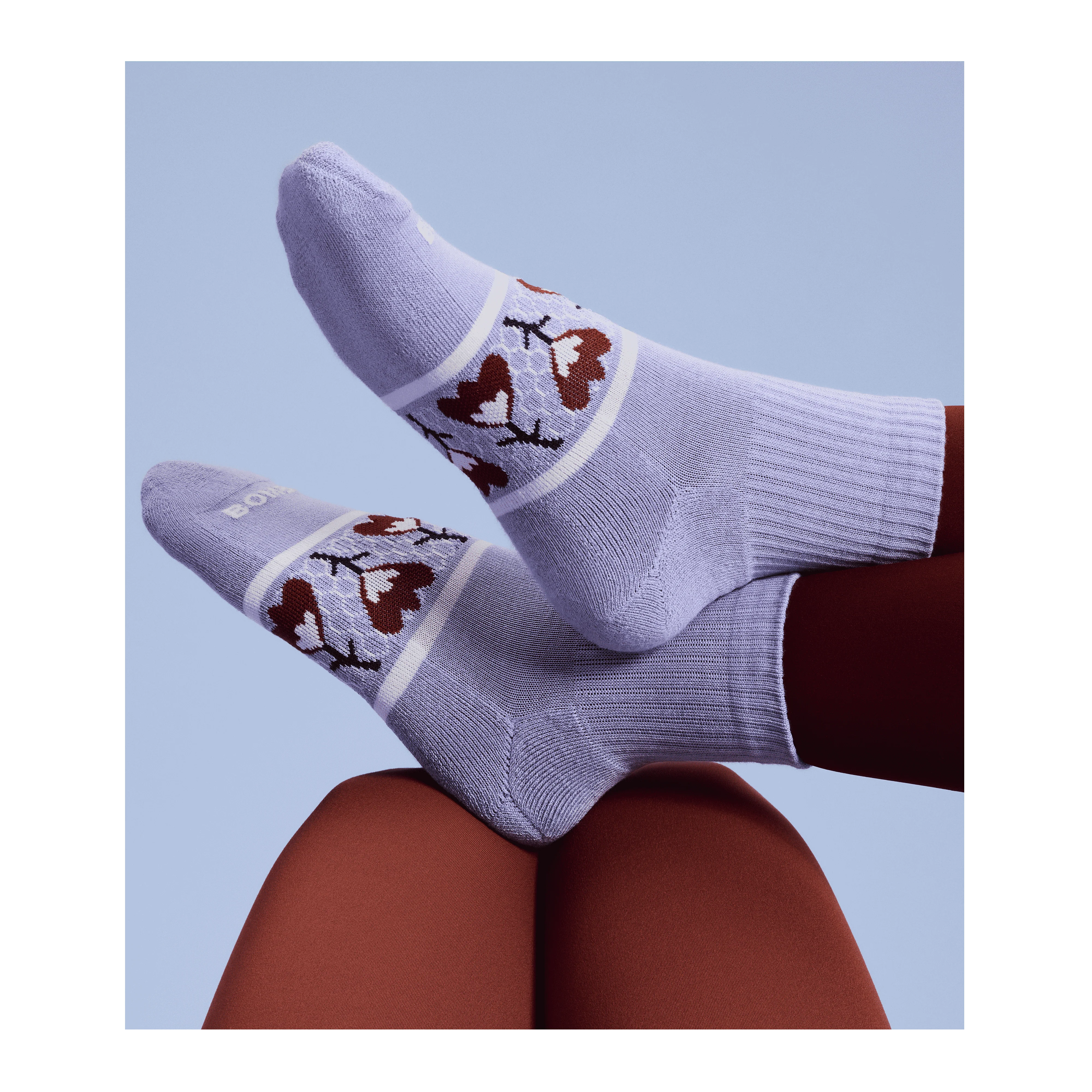 Women's Garden Party Quarter Sock 4-Pack - Image 2