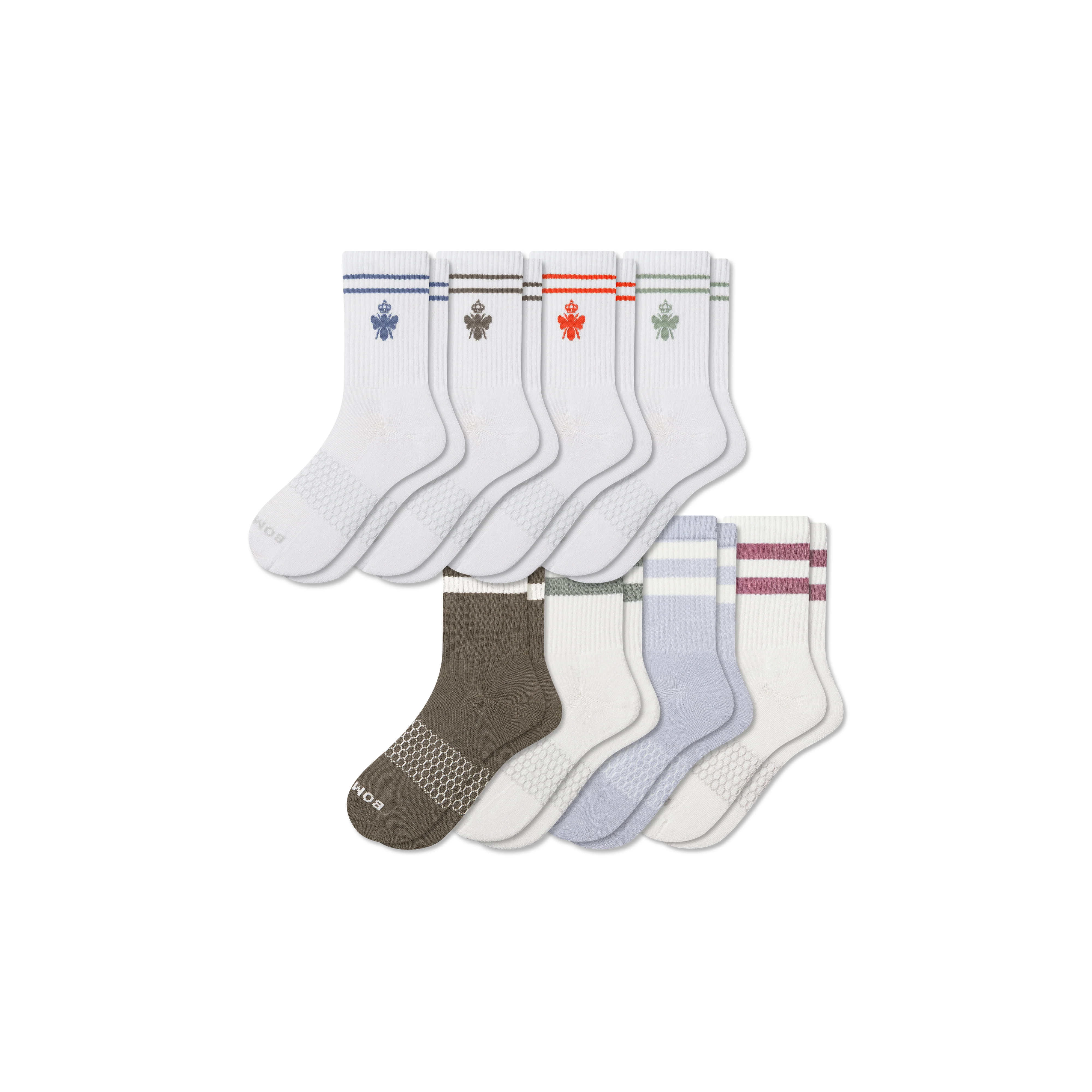 Women's Half Calf Sock 8-Pack - Image 8
