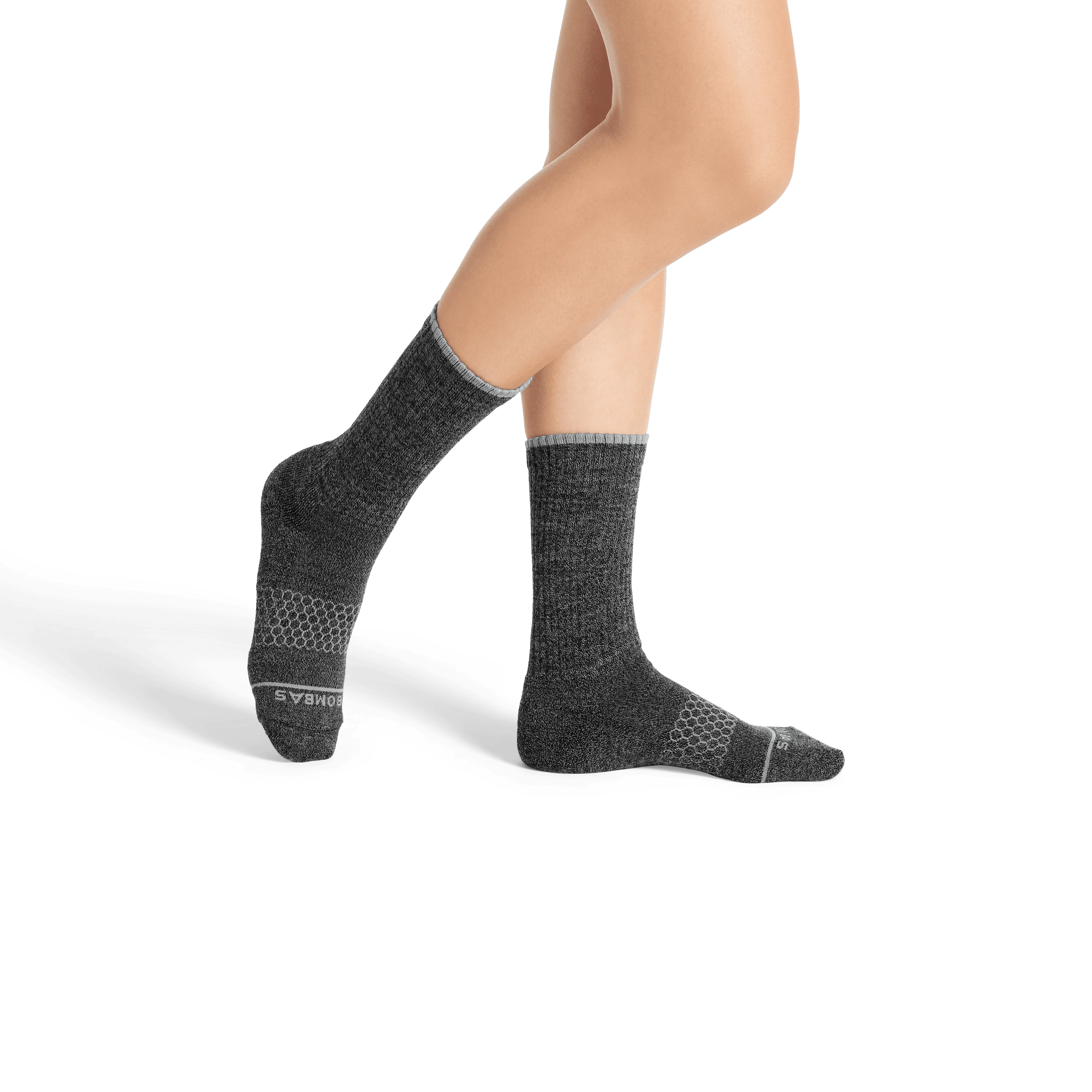 Women's Merino Wool Blend Calf Socks - Image 12